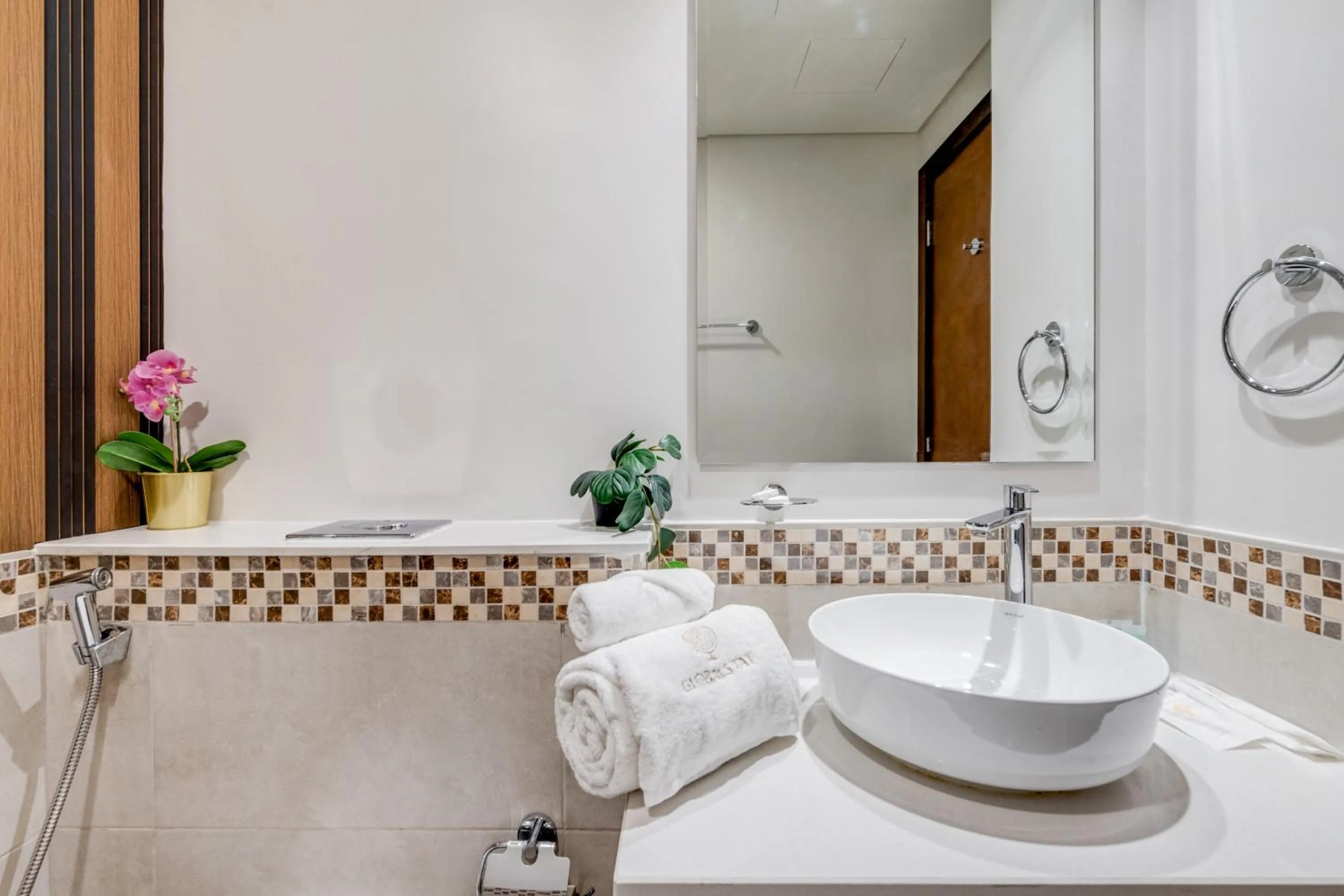 Bathroom in GLOBALSTAY. Luxury Apartments Near The Dubai Canal
