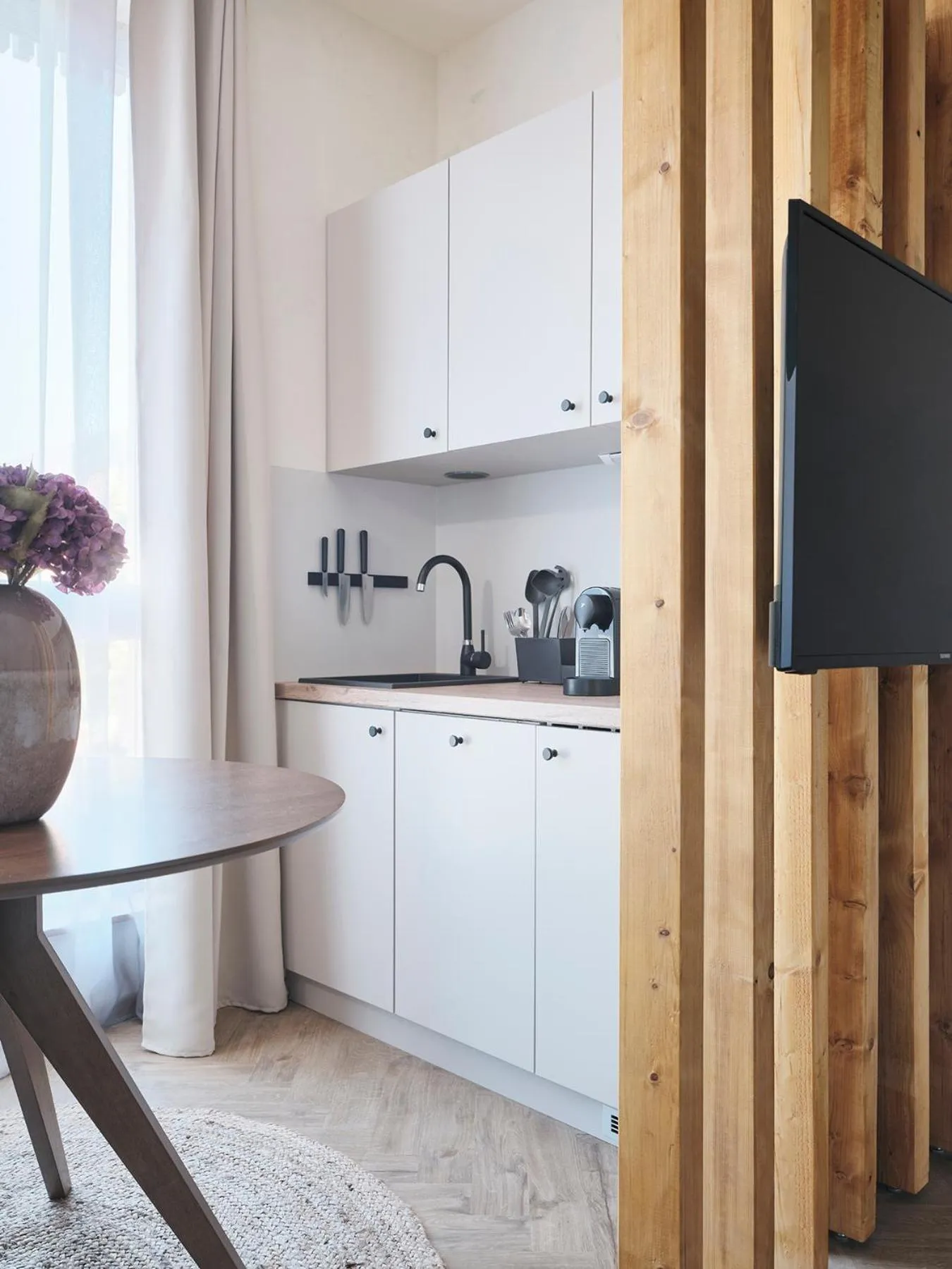 Kitchen or kitchenette in Hannover - PHIL & MAX Hotels und Apartments Messe