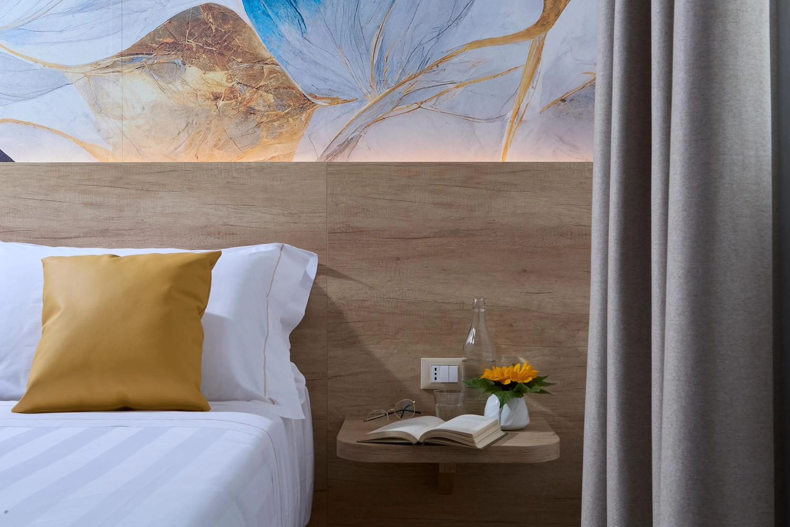 Bed in Luci di Assisi B&B Wellness