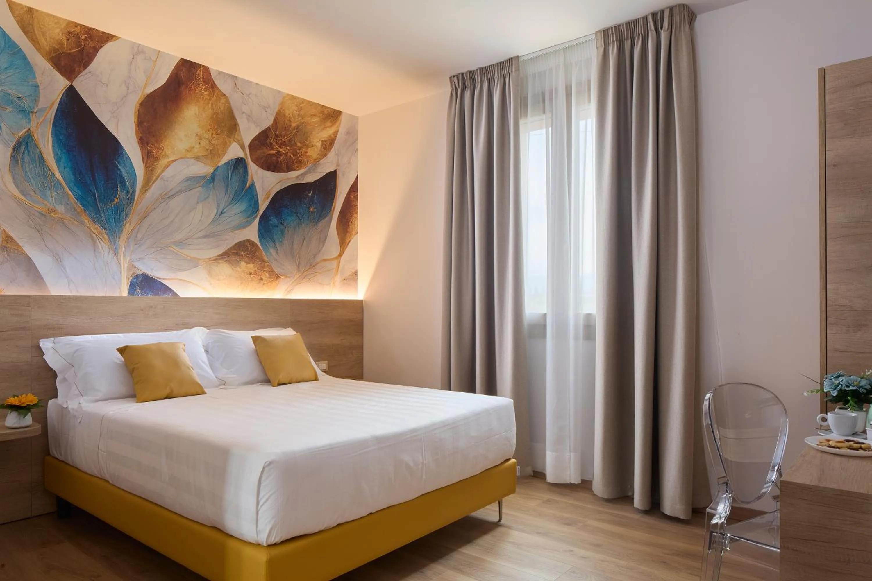 Bed in Luci di Assisi B&B Wellness