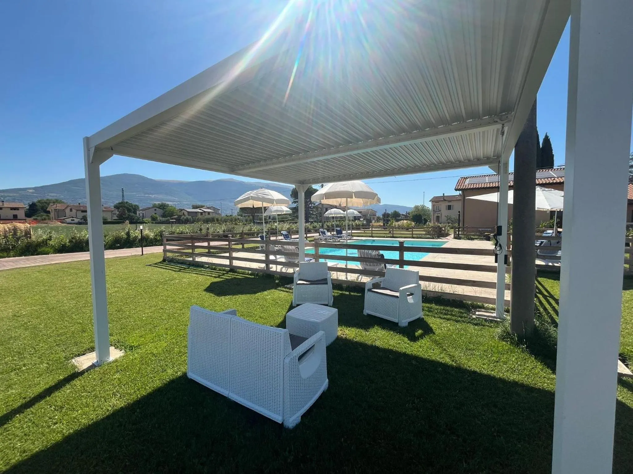 Garden in Luci di Assisi B&B Wellness