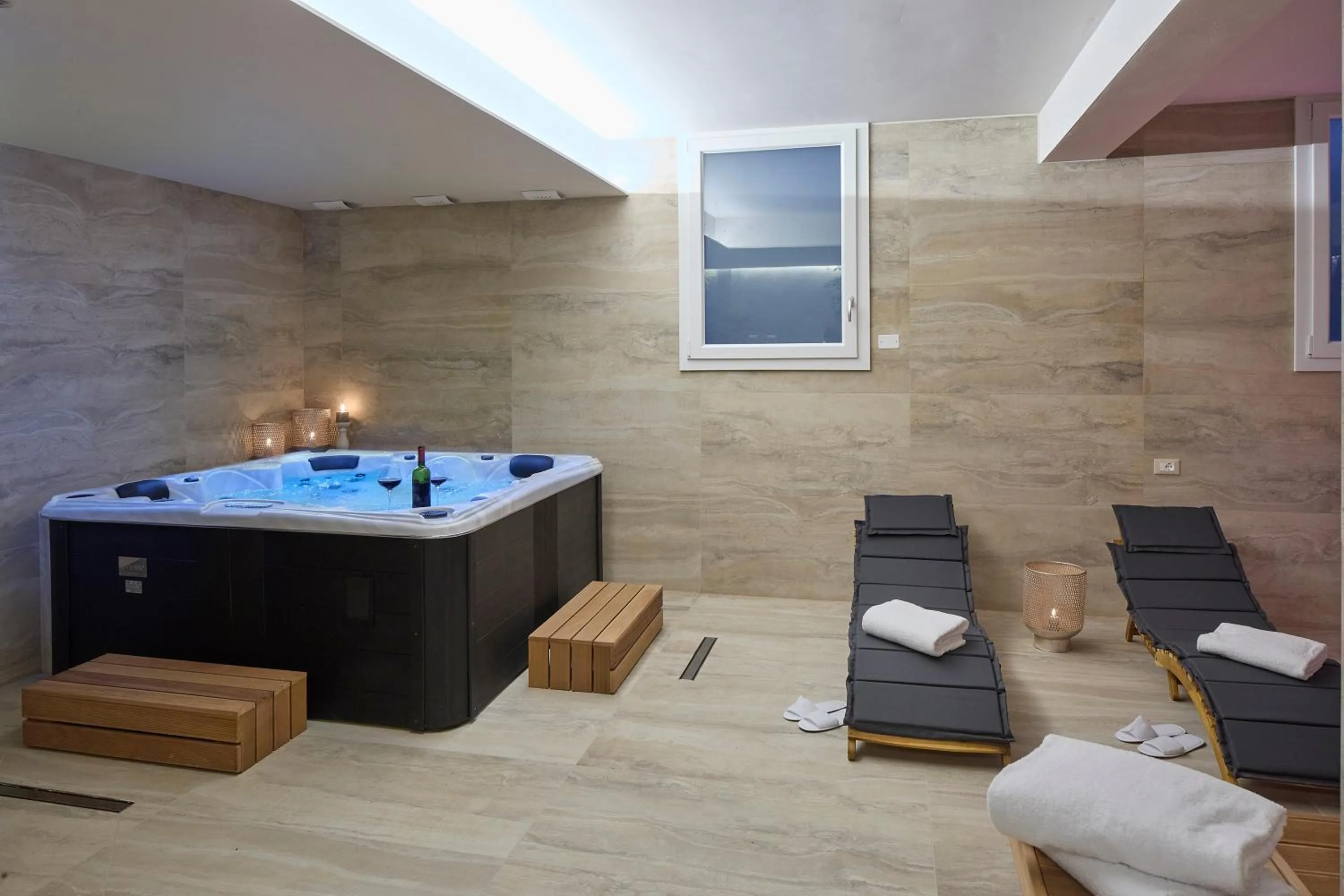 Spa and wellness centre/facilities in Luci di Assisi B&B Wellness