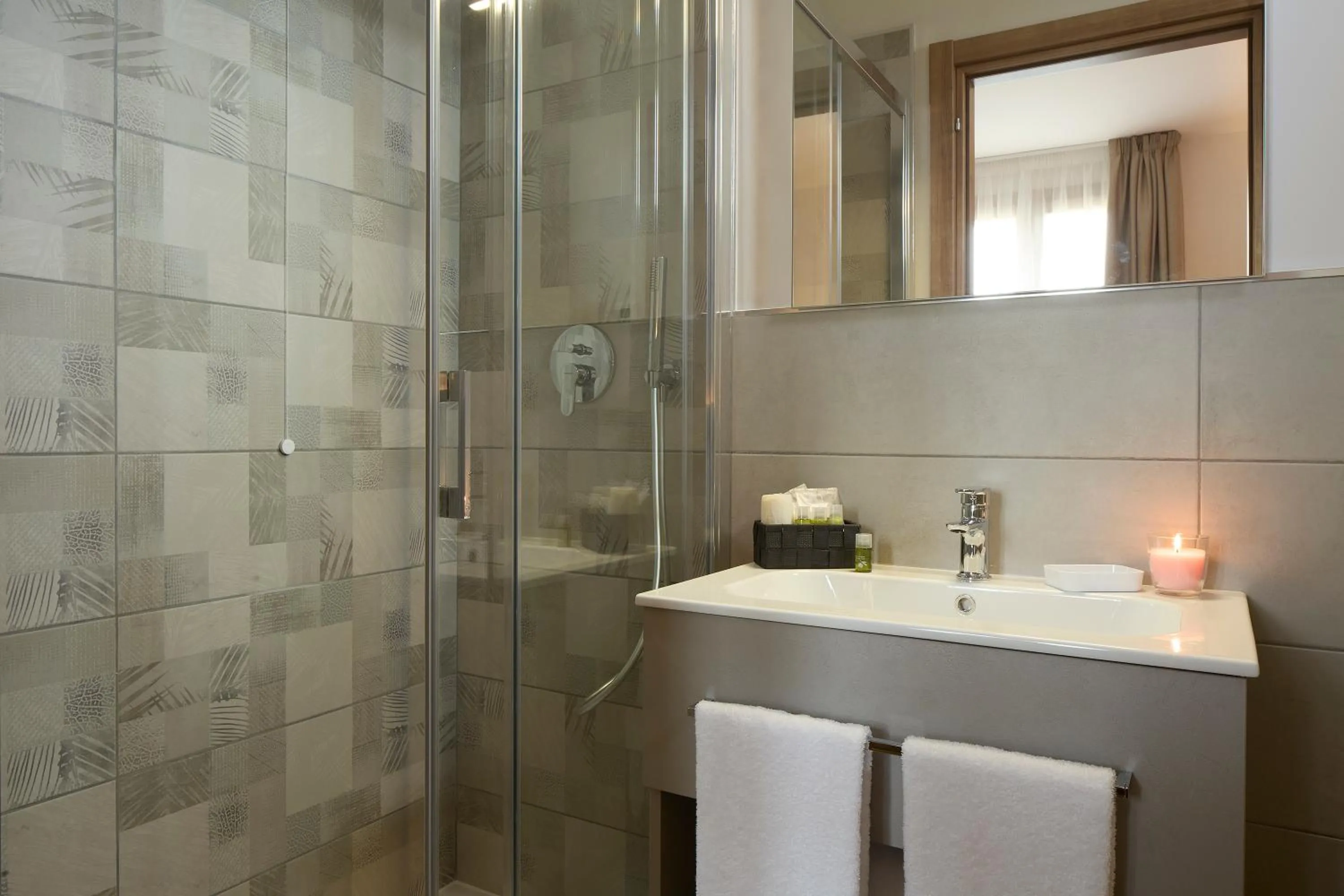 Shower in Luci di Assisi B&B Wellness