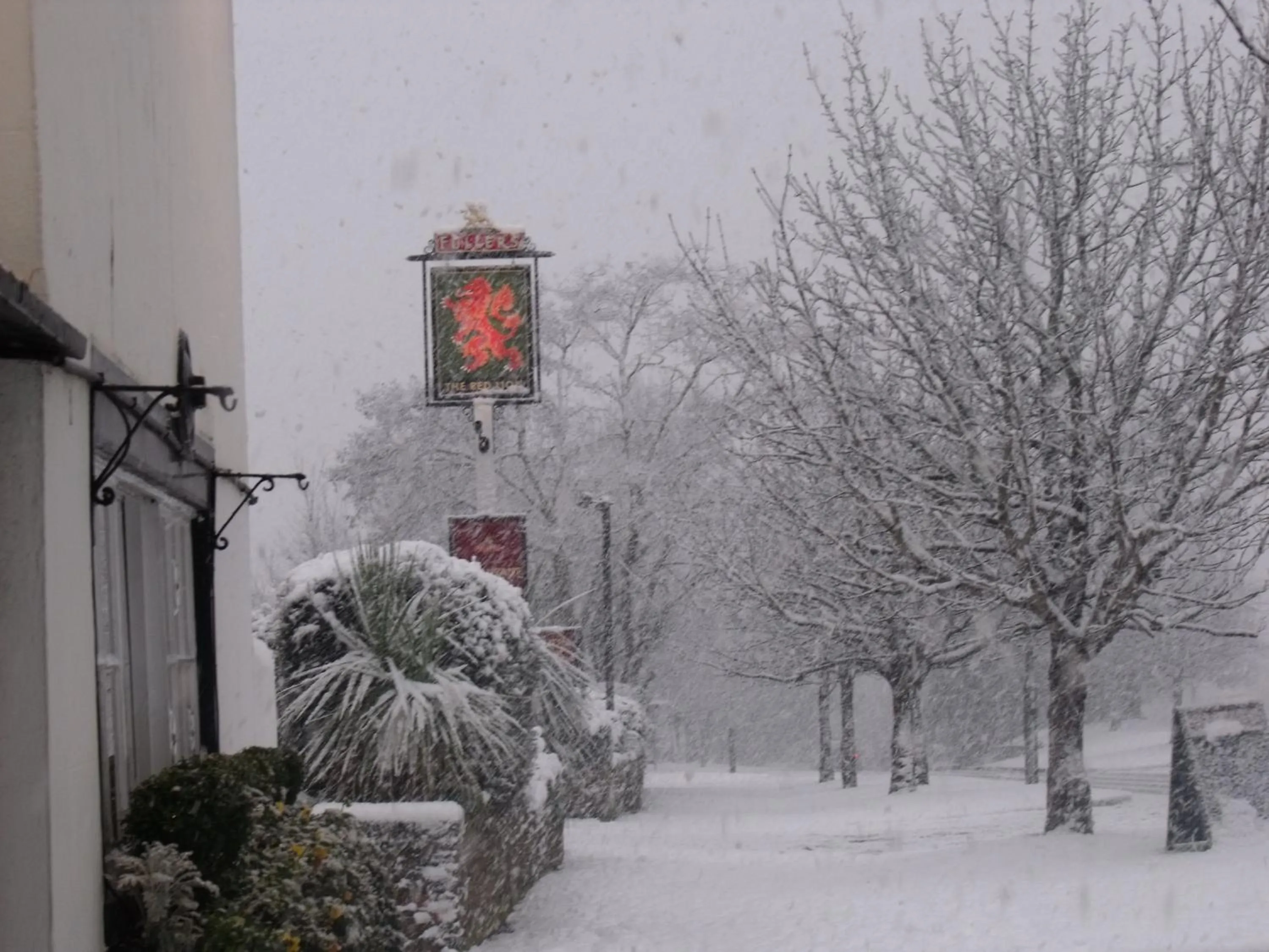 Facade/entrance in The Red Lion Hotel