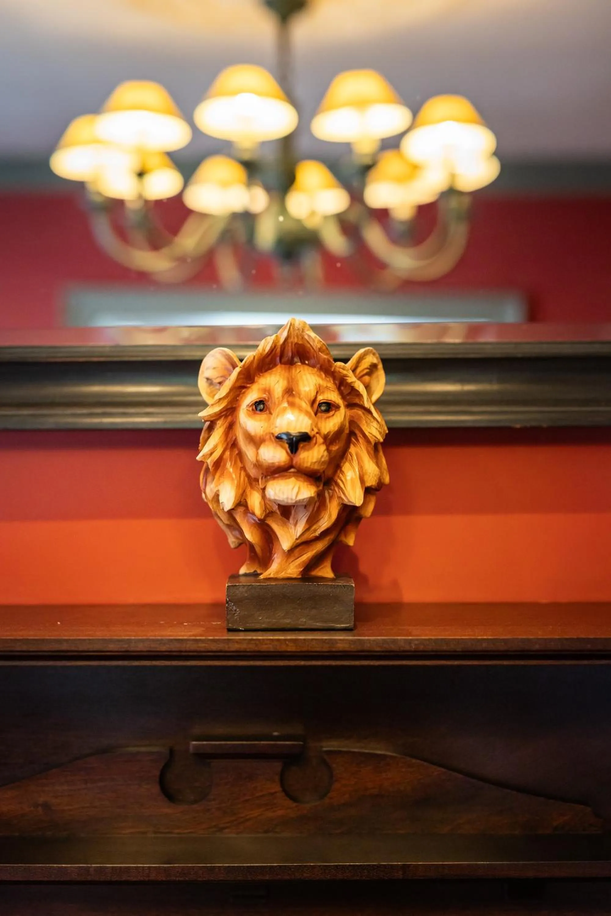 Decorative detail in The Red Lion Hotel