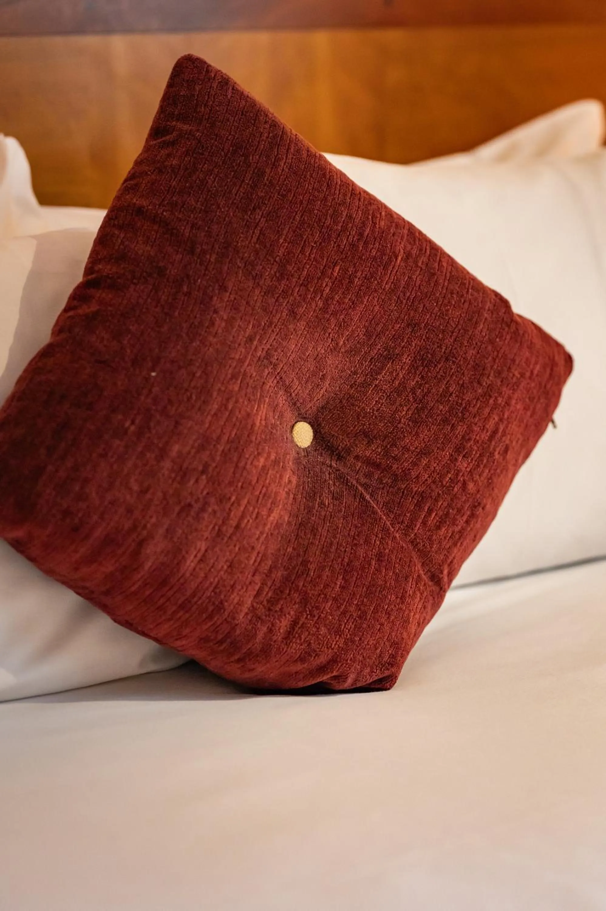 Decorative detail, Bed in The Red Lion Hotel