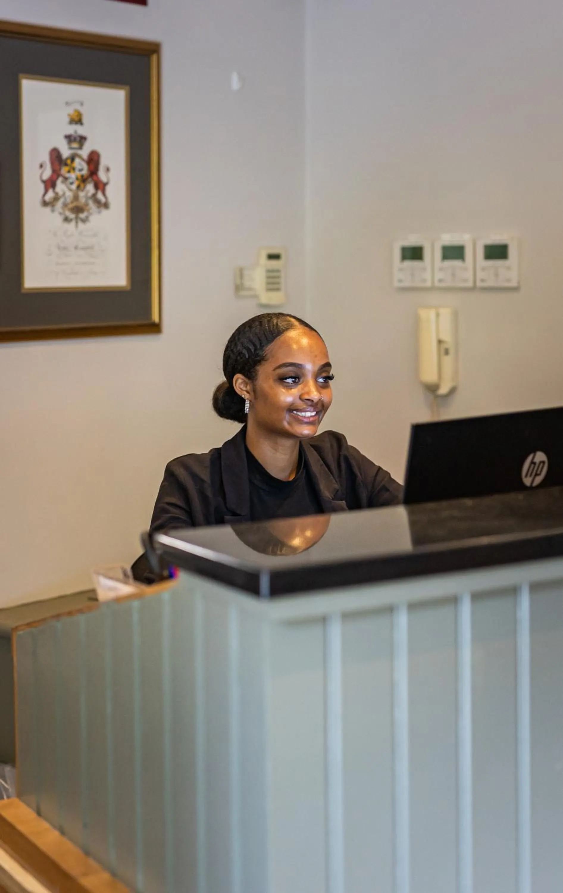 Lobby or reception in The Red Lion Hotel