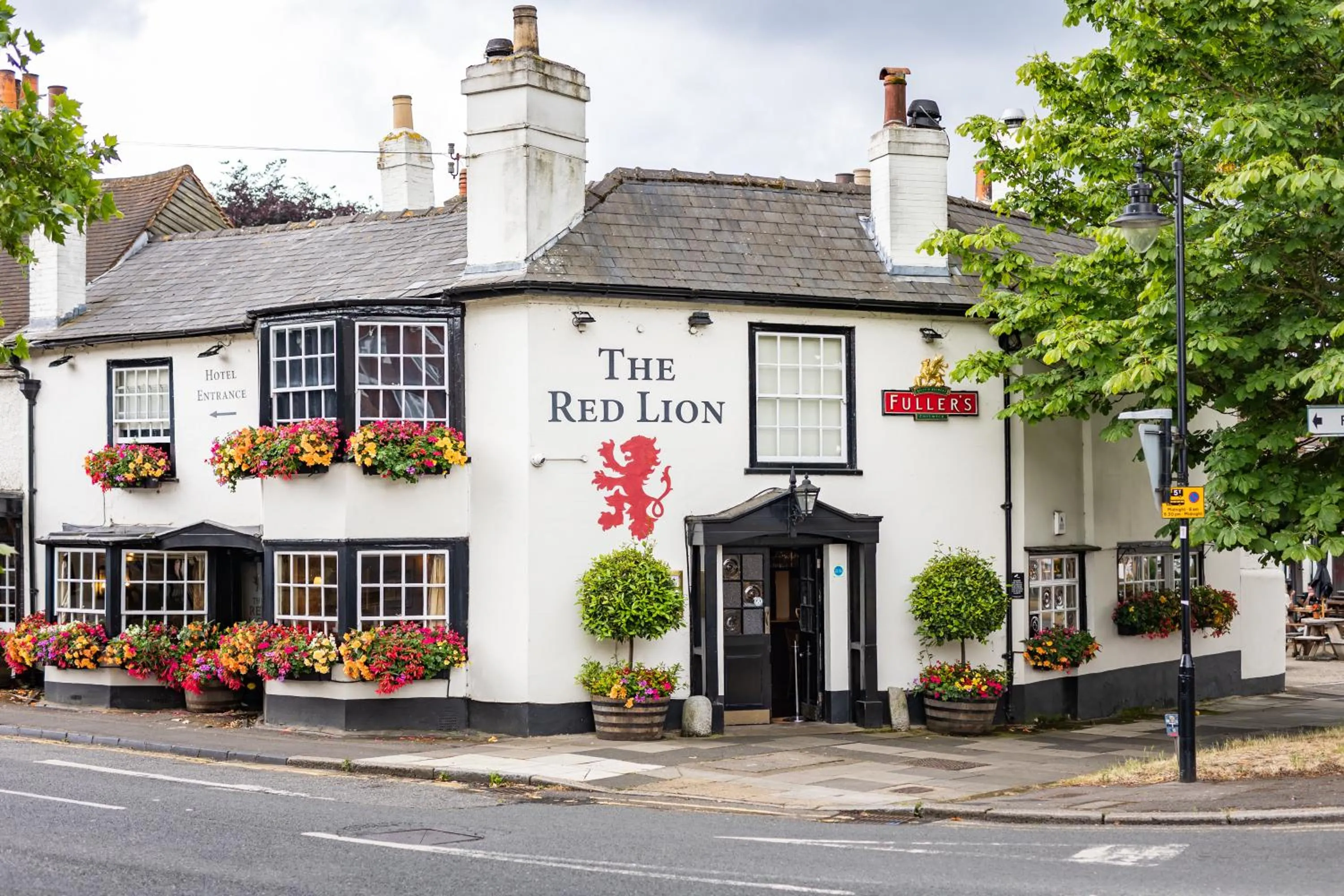 Property building in The Red Lion Hotel
