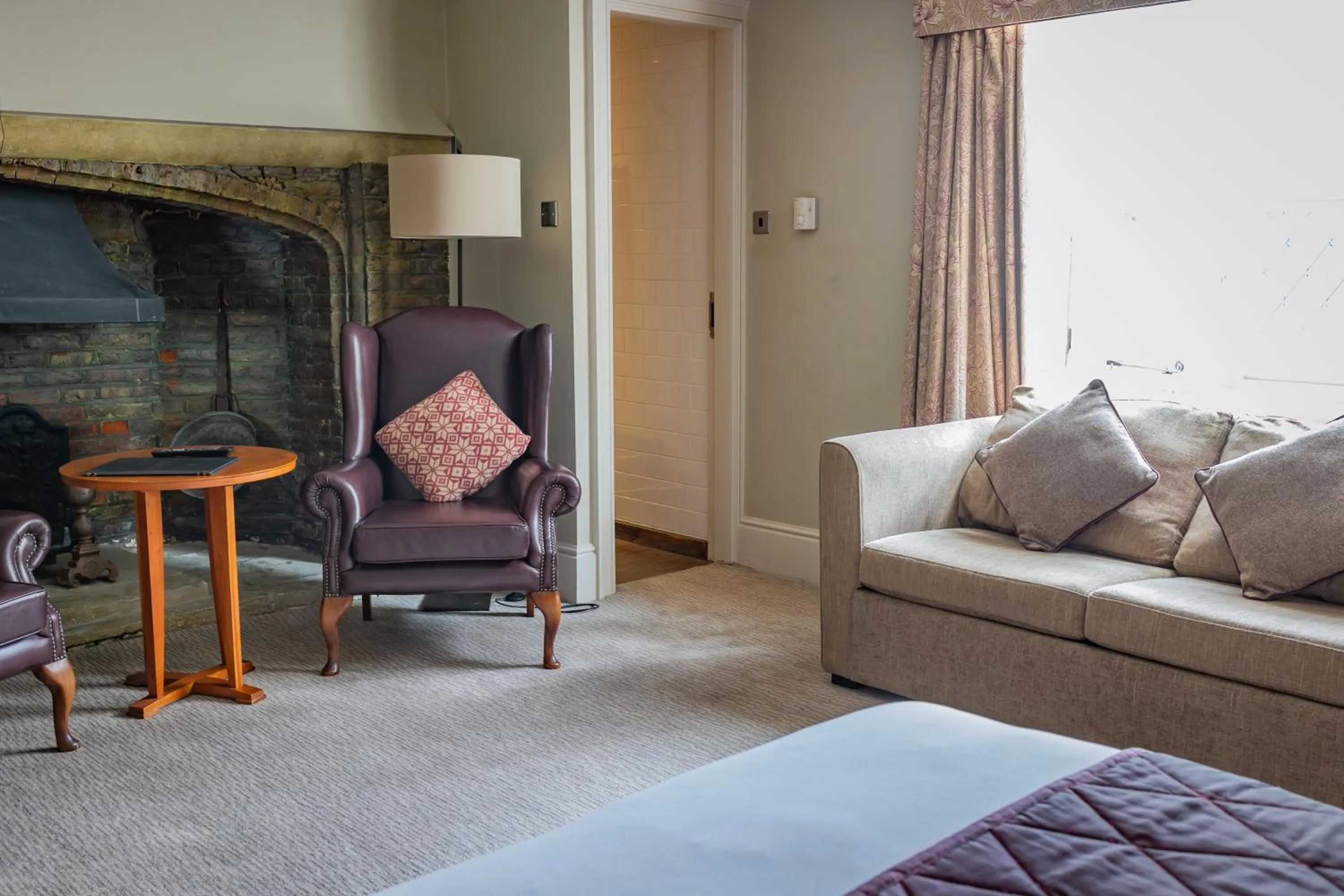 Decorative detail in The Red Lion Hotel