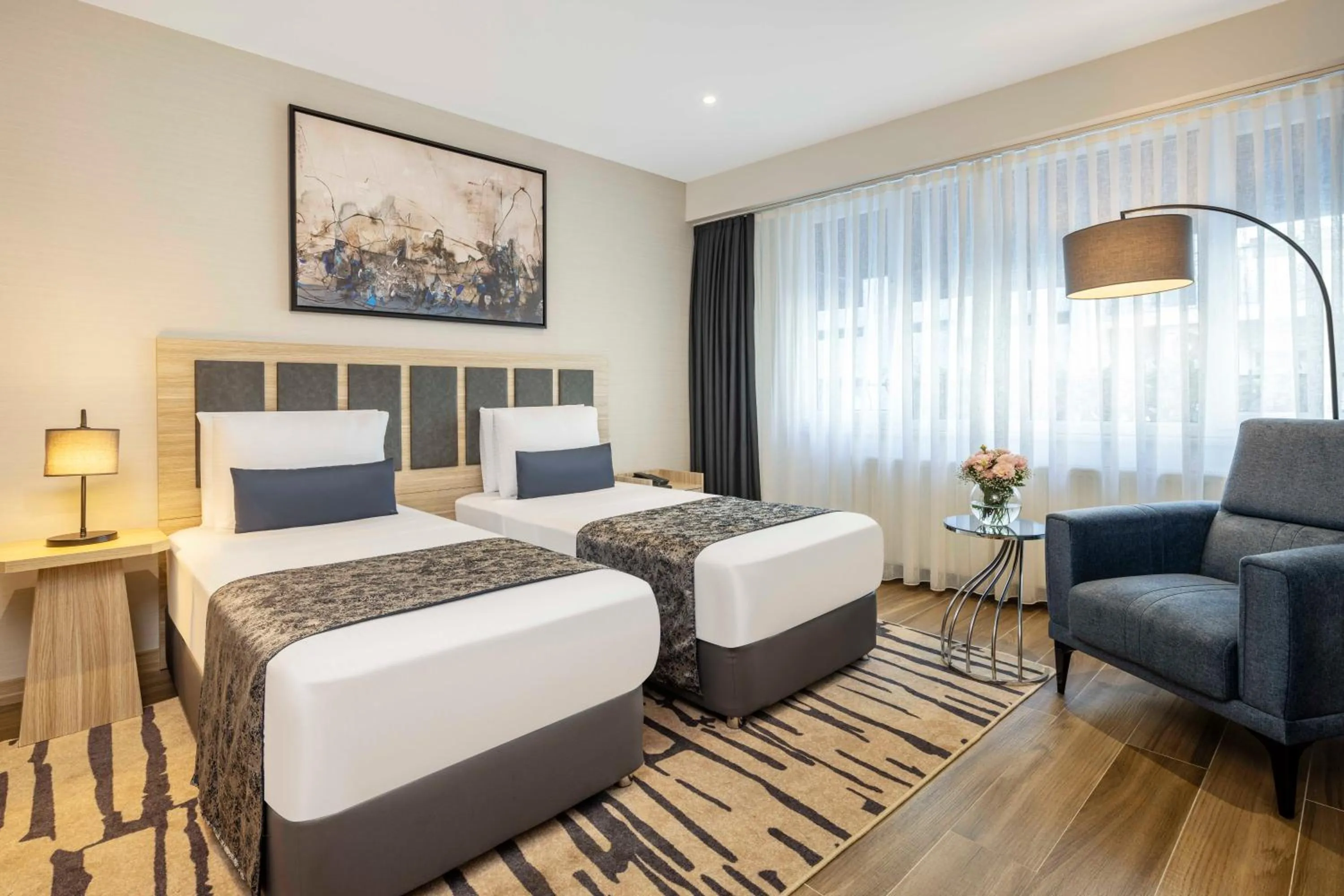 Photo of the whole room, Bed in The Capri Hotel Osmanbey