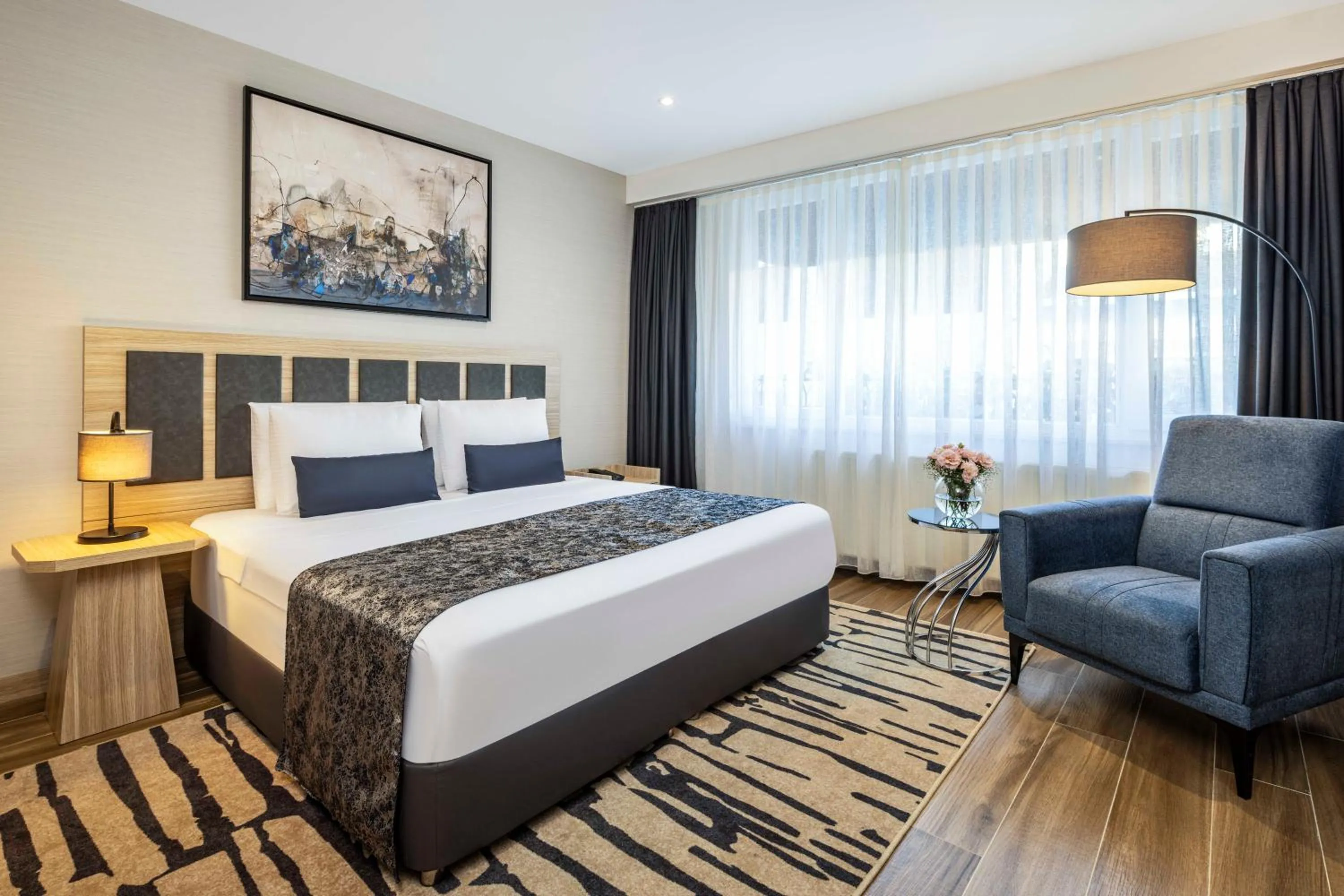 Photo of the whole room, Bed in The Capri Hotel Osmanbey