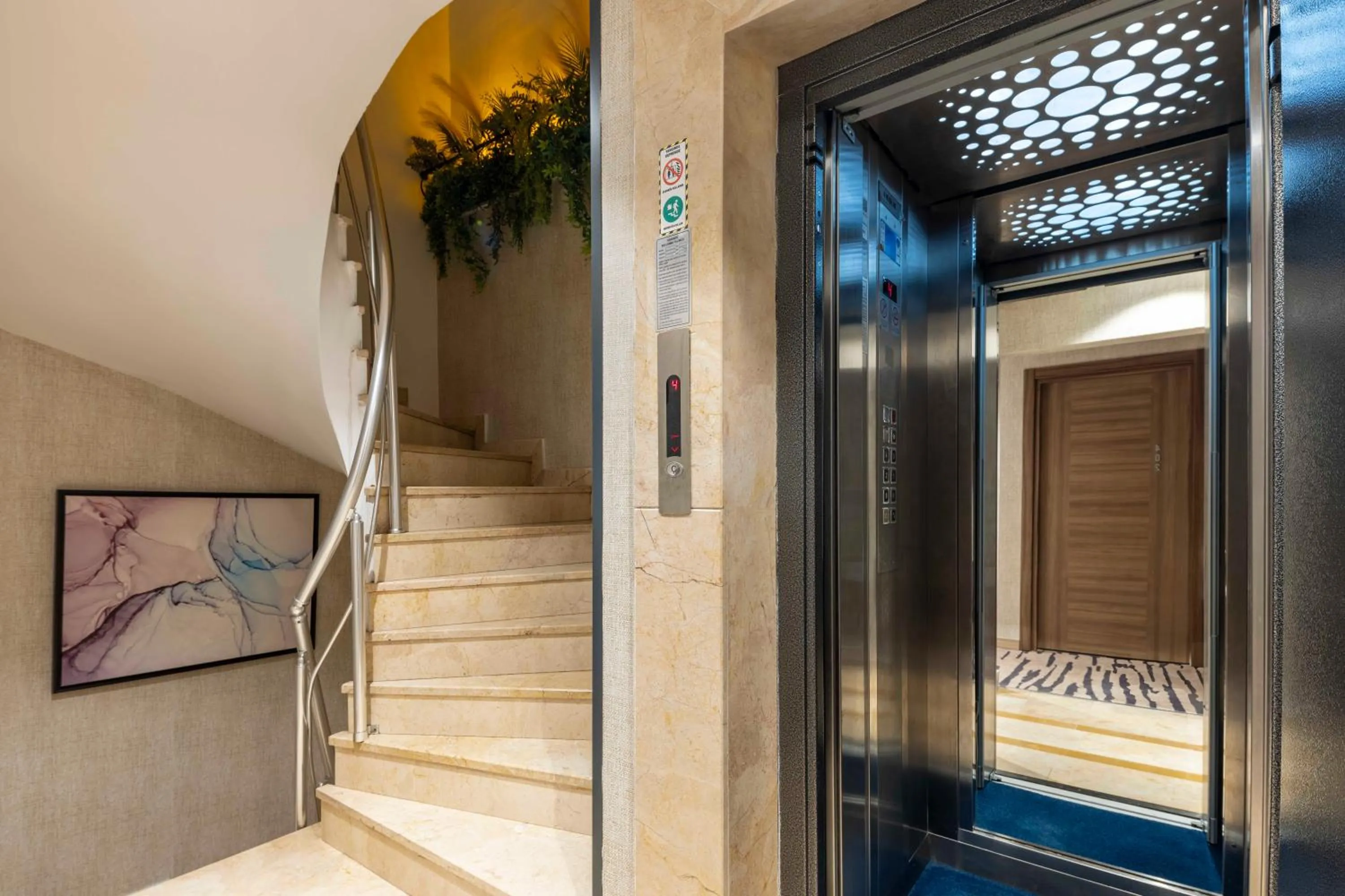 On site in The Capri Hotel Osmanbey