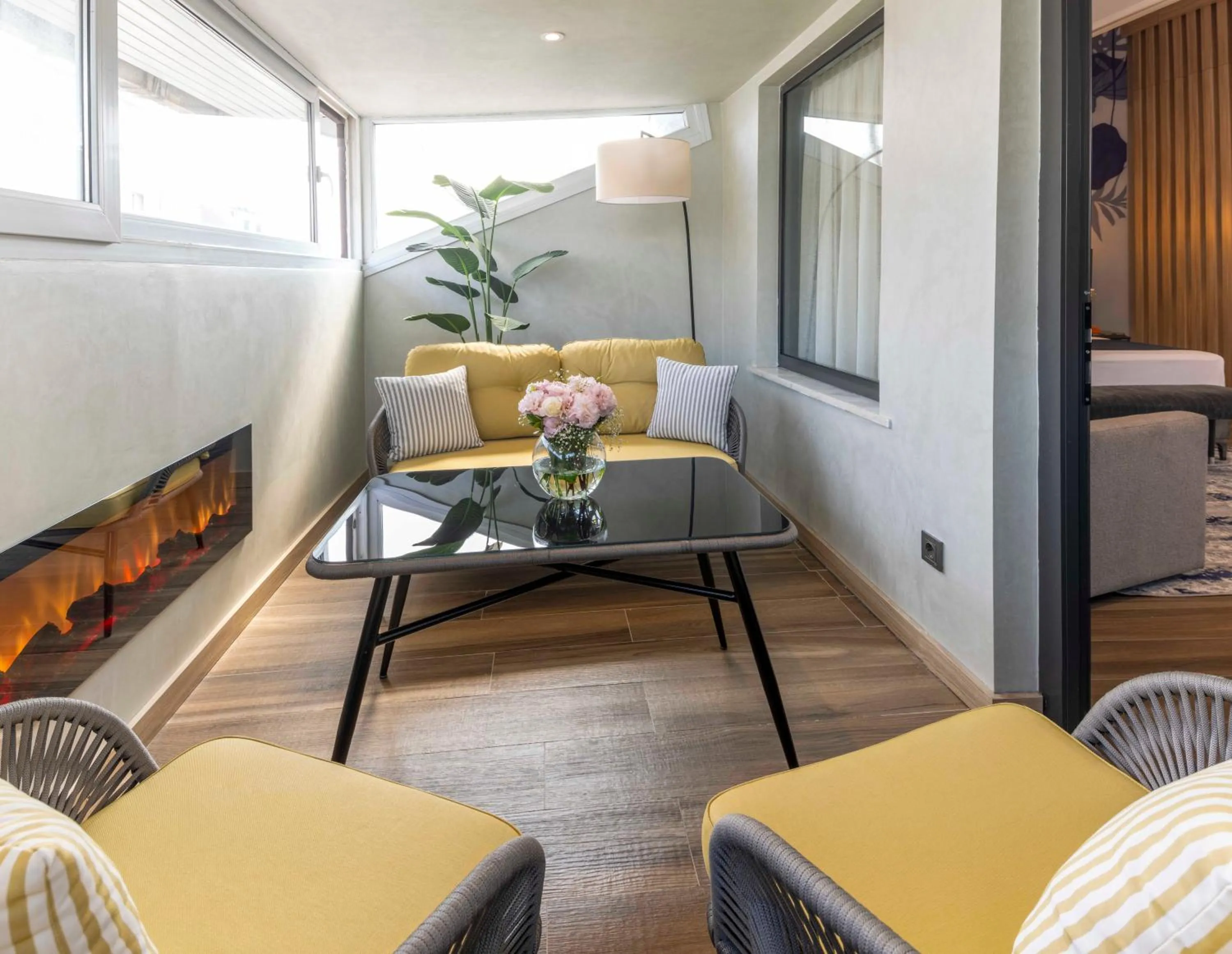 Balcony/Terrace in The Capri Hotel Osmanbey