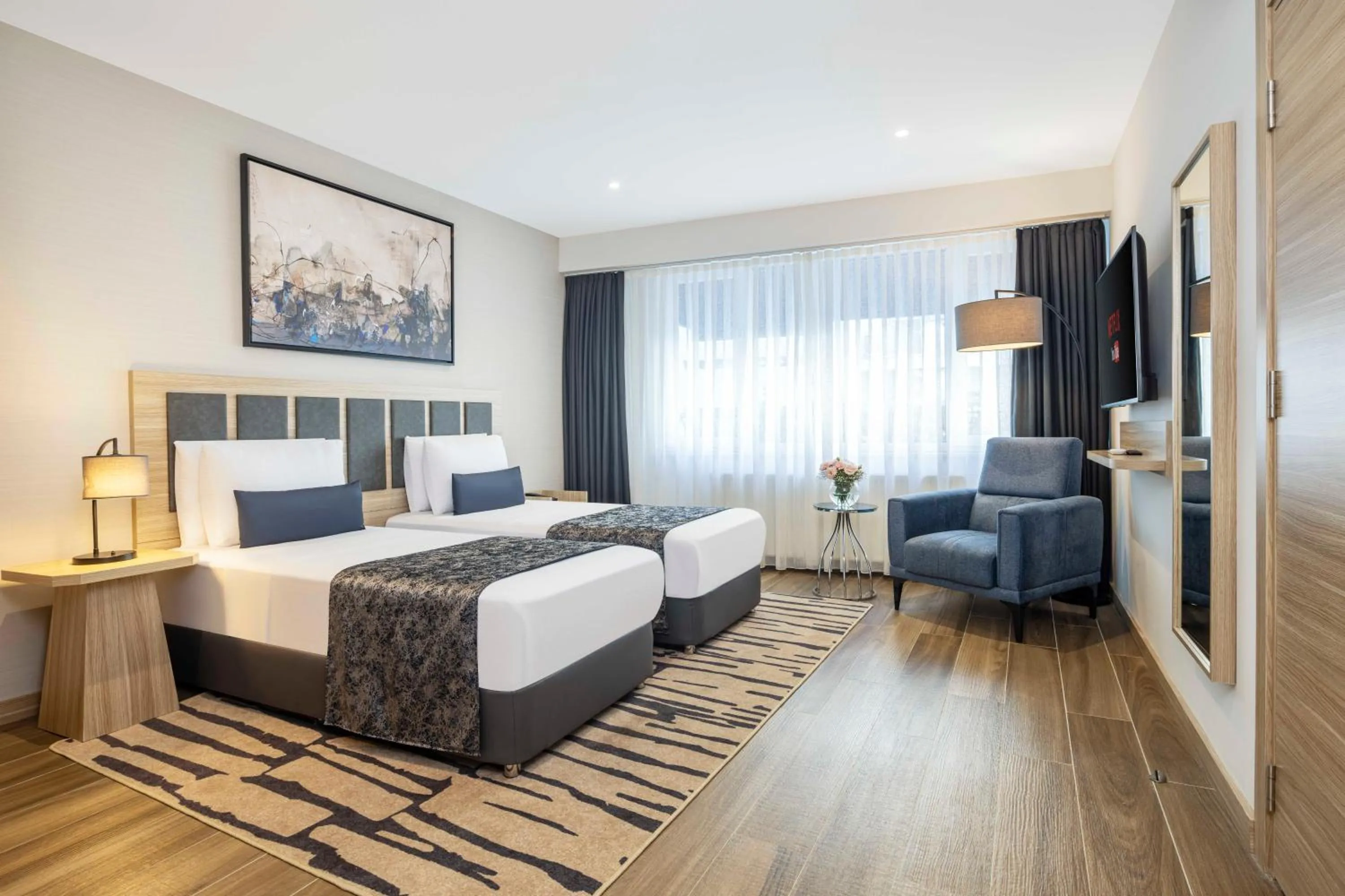 Photo of the whole room, Bed in The Capri Hotel Osmanbey