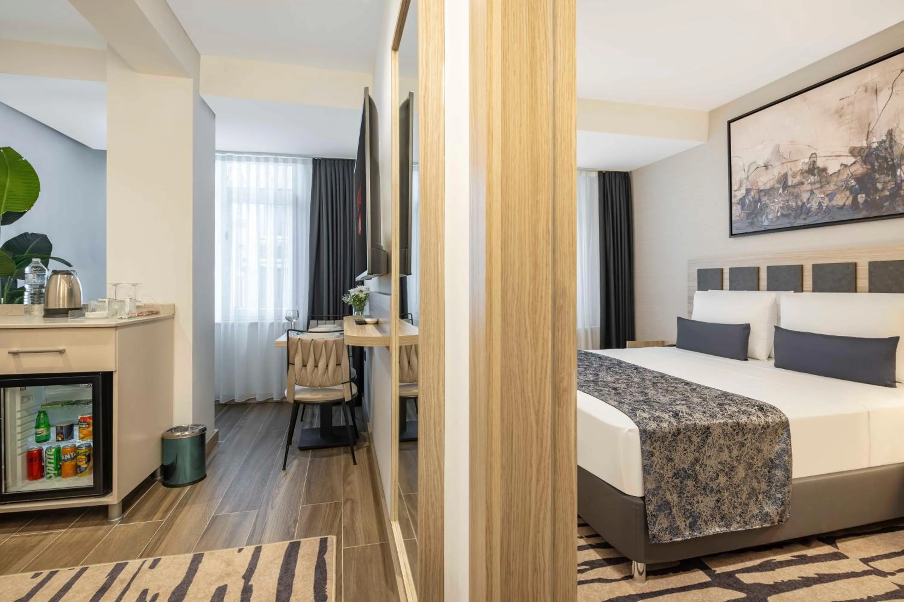 Photo of the whole room, Bed in The Capri Hotel Osmanbey