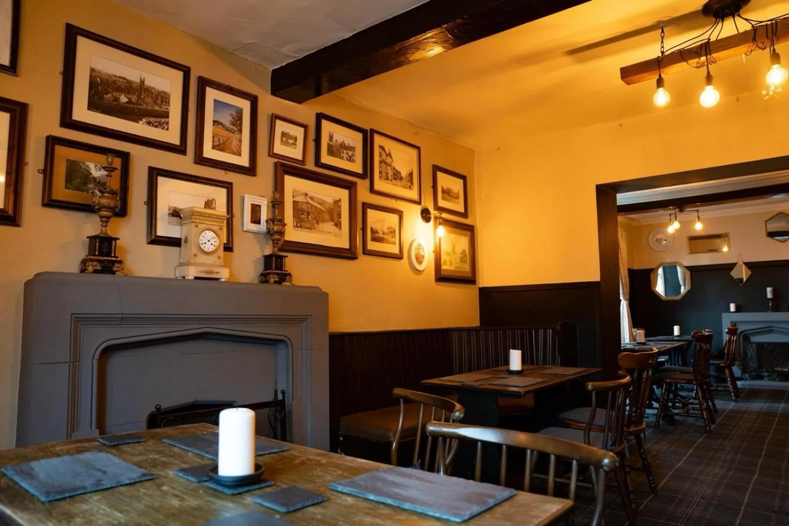 Restaurant/places to eat in The George Inn at Tideswell
