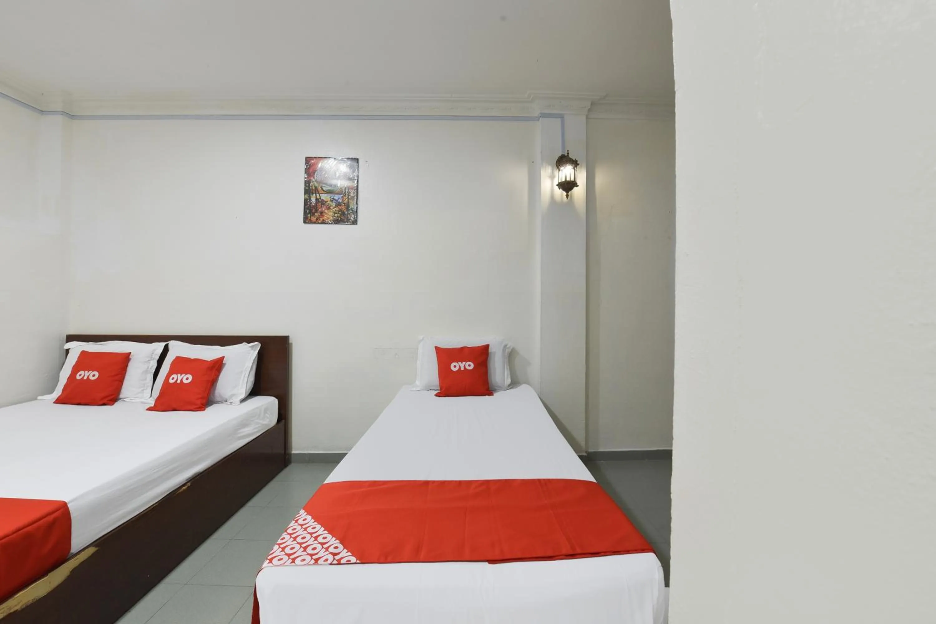 Bedroom, Bed in Hotel O Indah