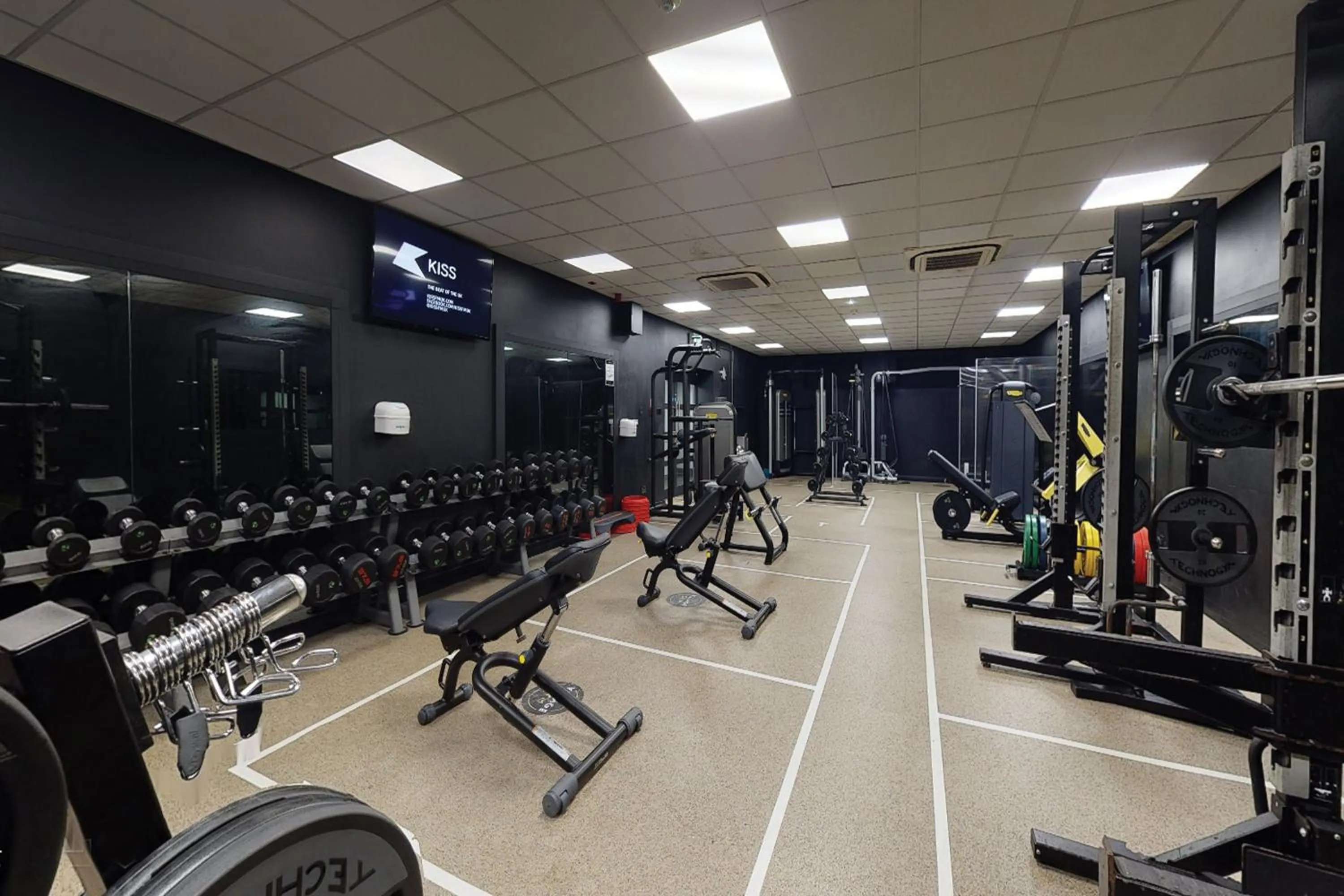 Fitness centre/facilities in Village Hotel Warrington