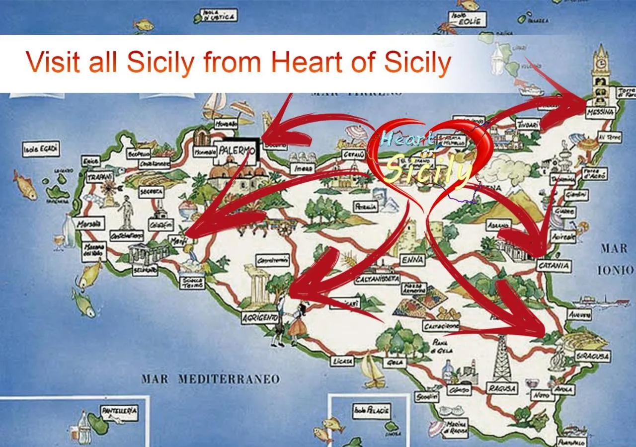 Area and facilities in Heart Of Sicily