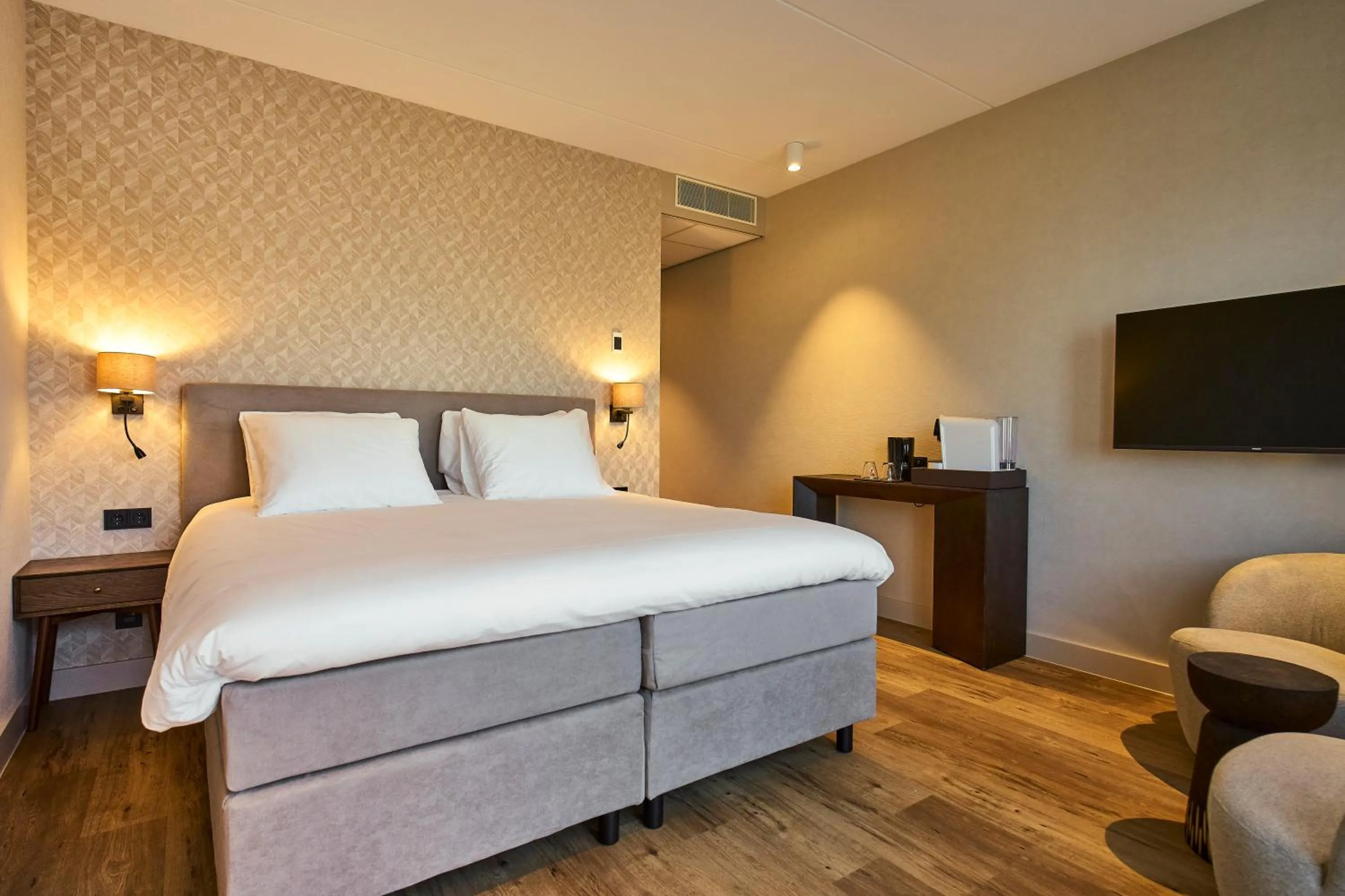 Bed in Eilandhotel Texel - Nieuw geopend hotel