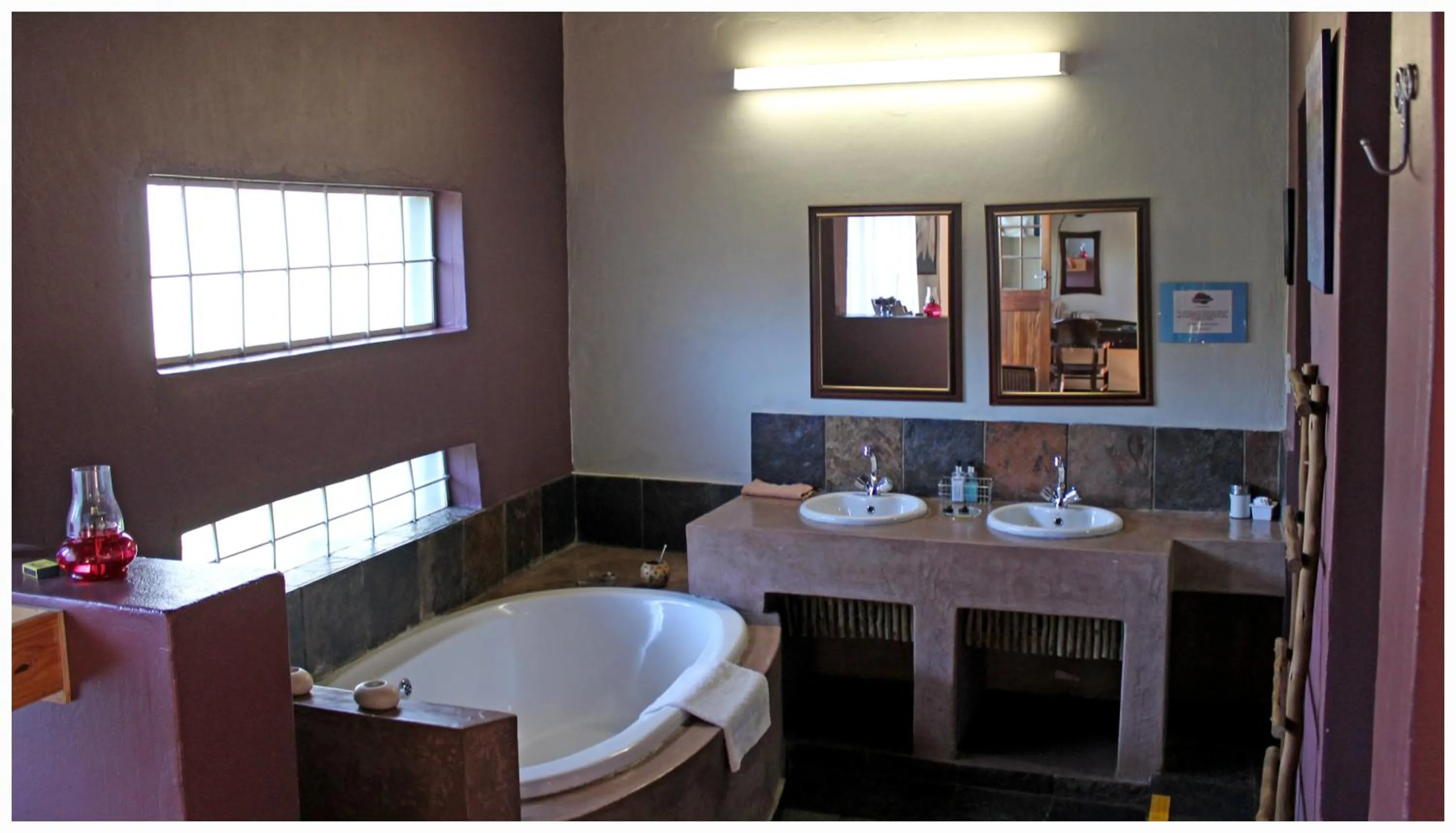 Bathroom in Blyde Mountain Country House