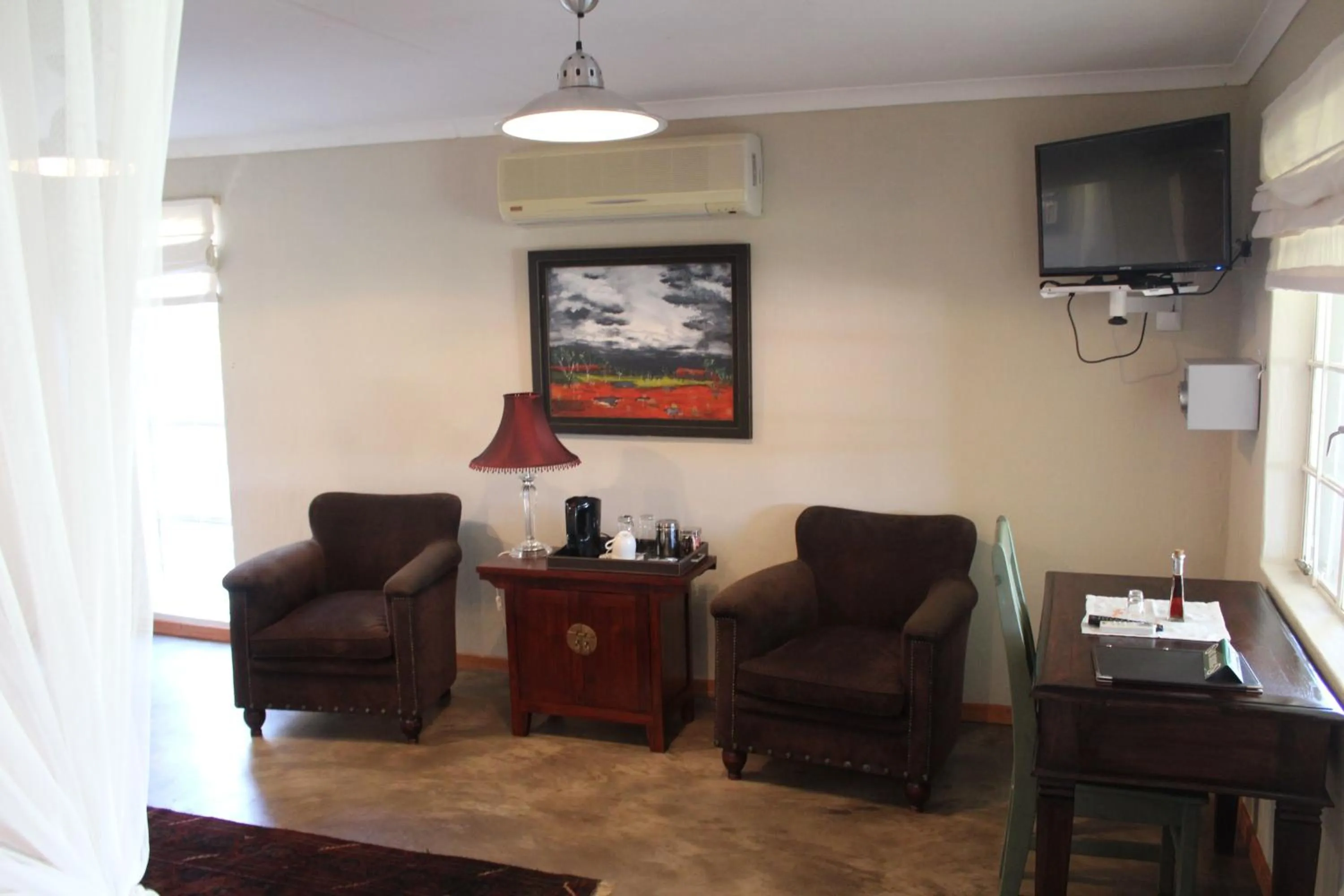 Seating area in Blyde Mountain Country House