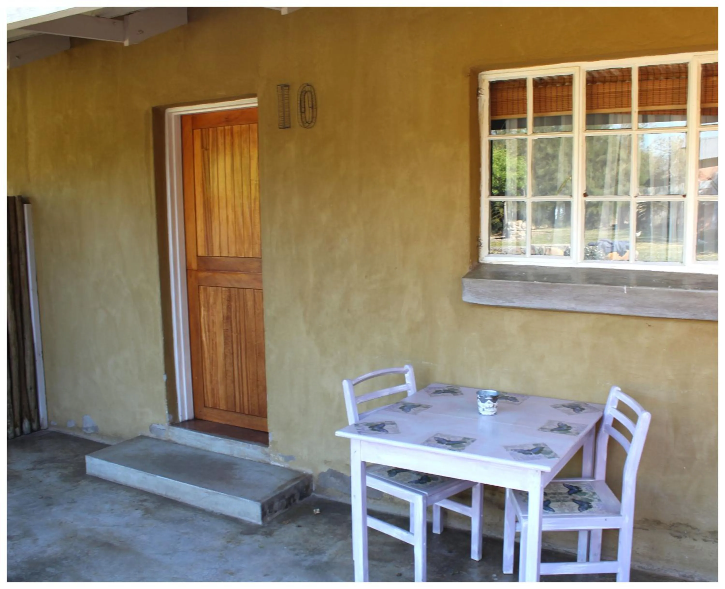 Patio in Blyde Mountain Country House