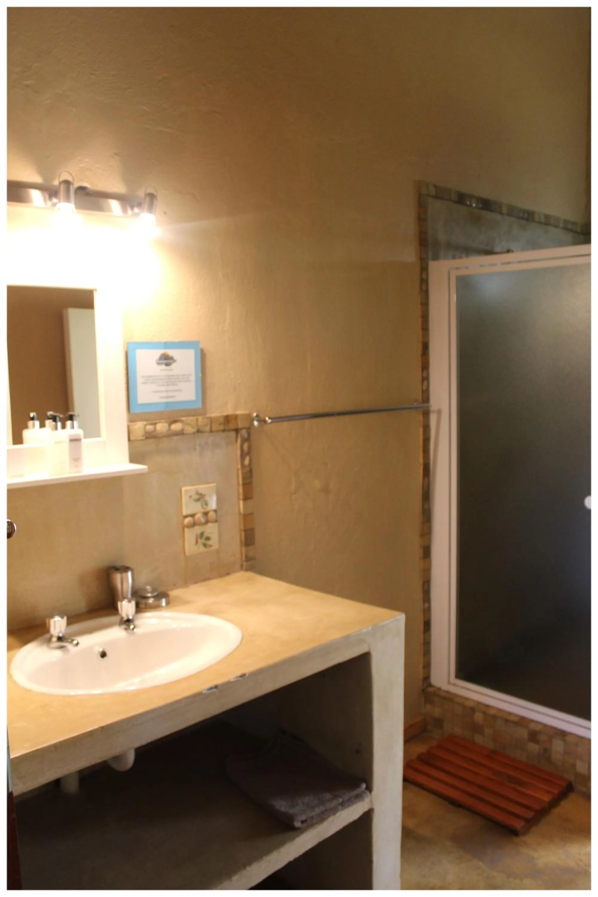 Bathroom in Blyde Mountain Country House