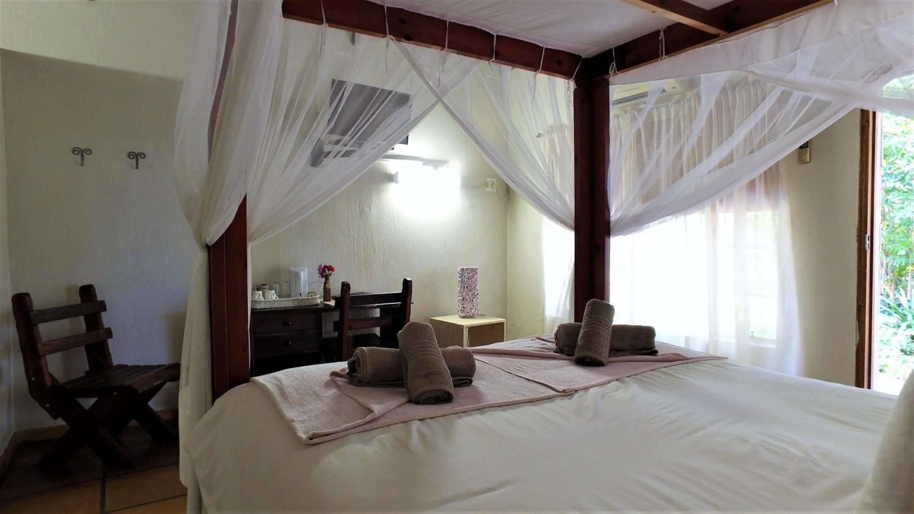 Bed in Blyde Mountain Country House