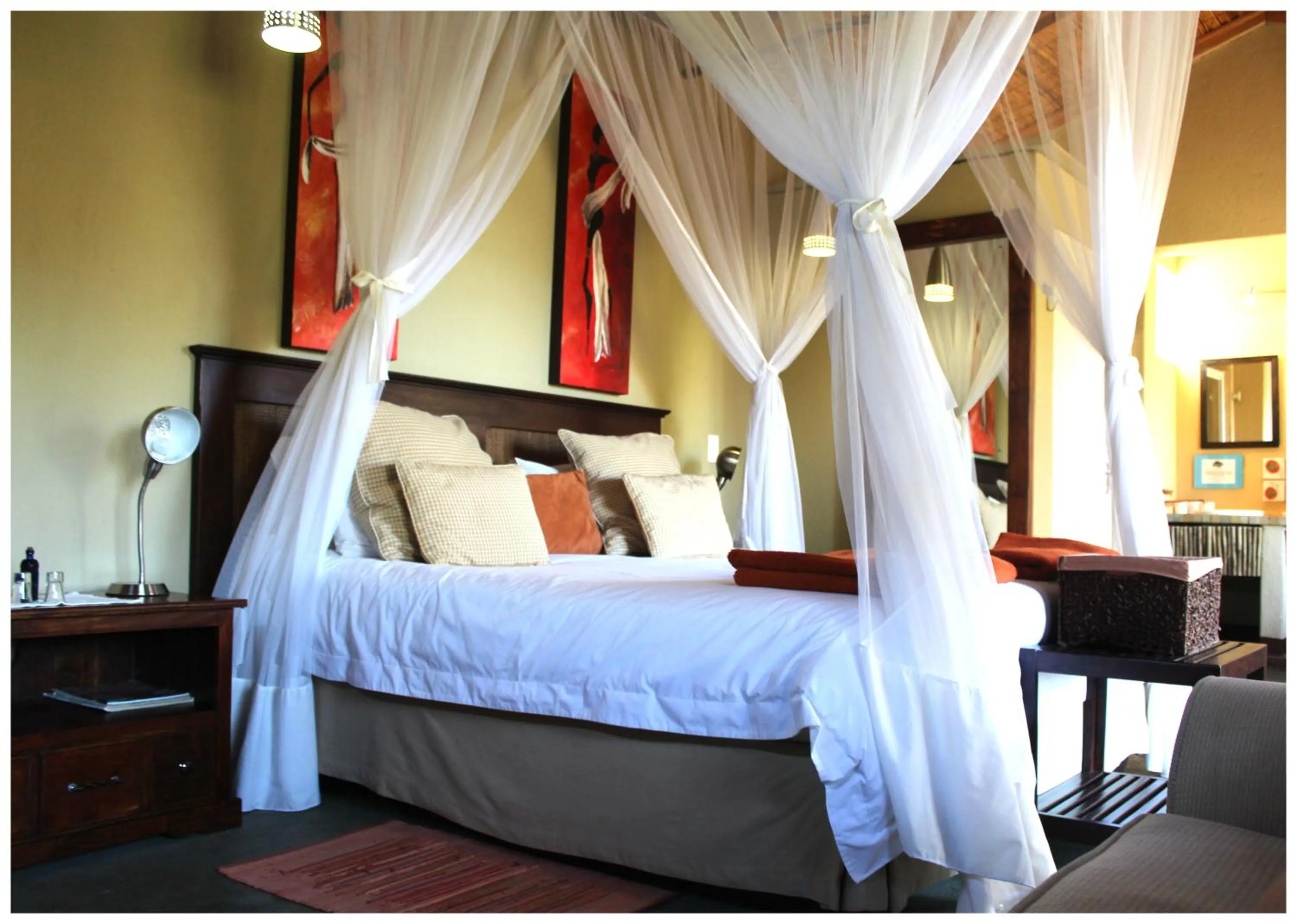 Bedroom, Bed in Blyde Mountain Country House