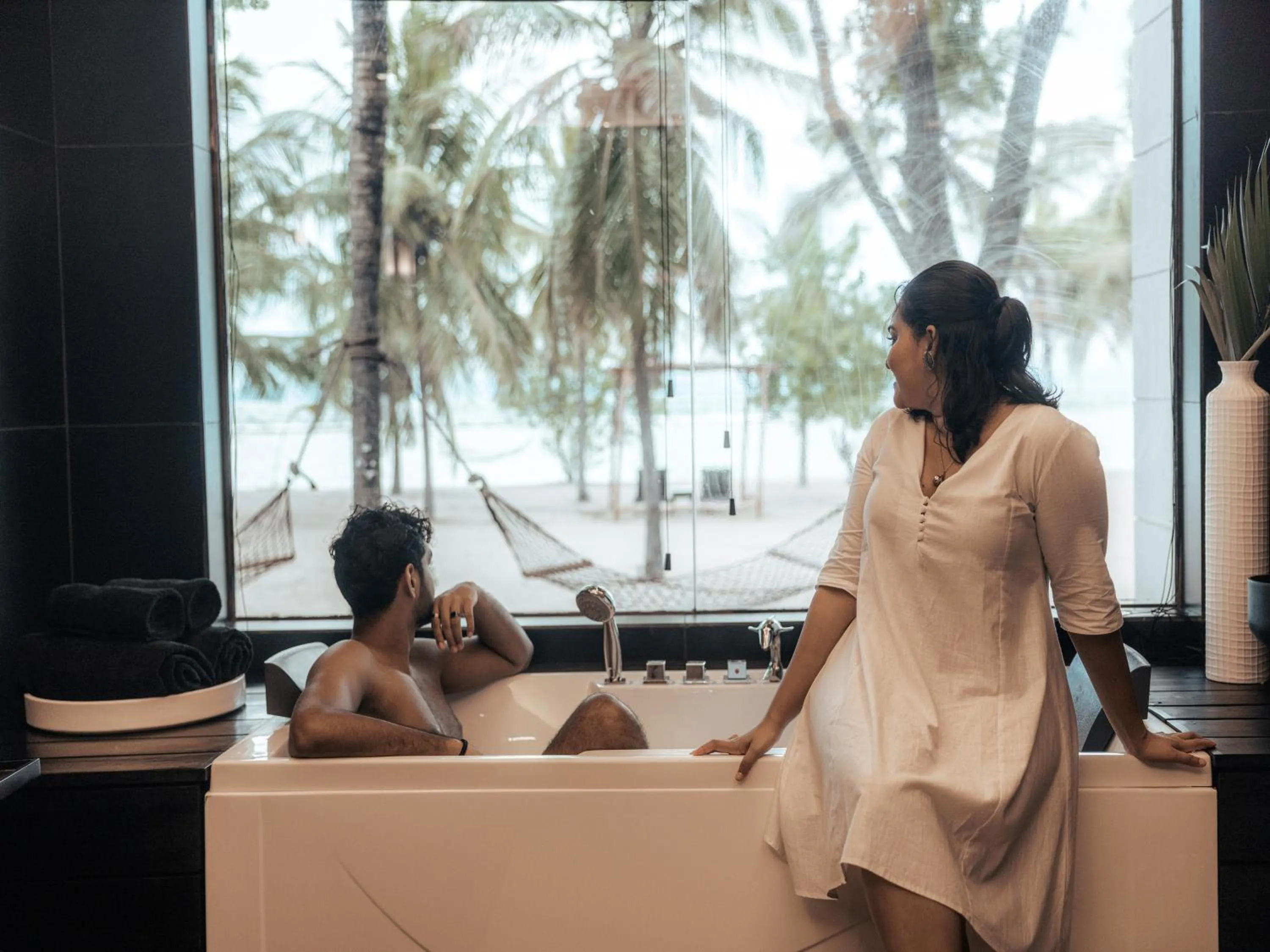 Sea view in Sun Siyam Pasikudah