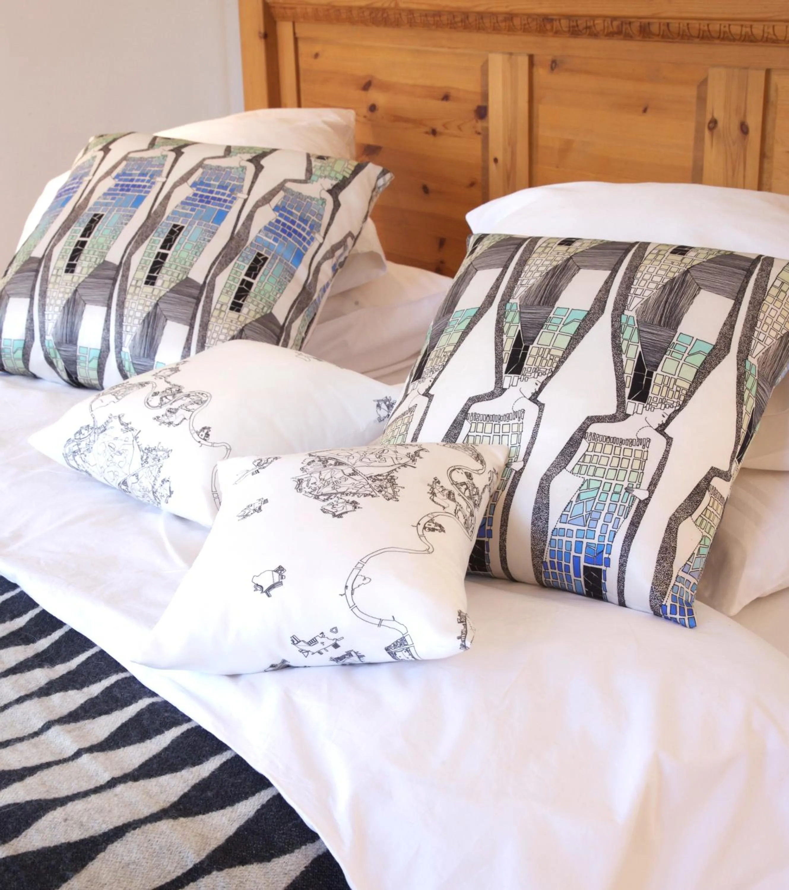 Bed in B&B at The Old Mill