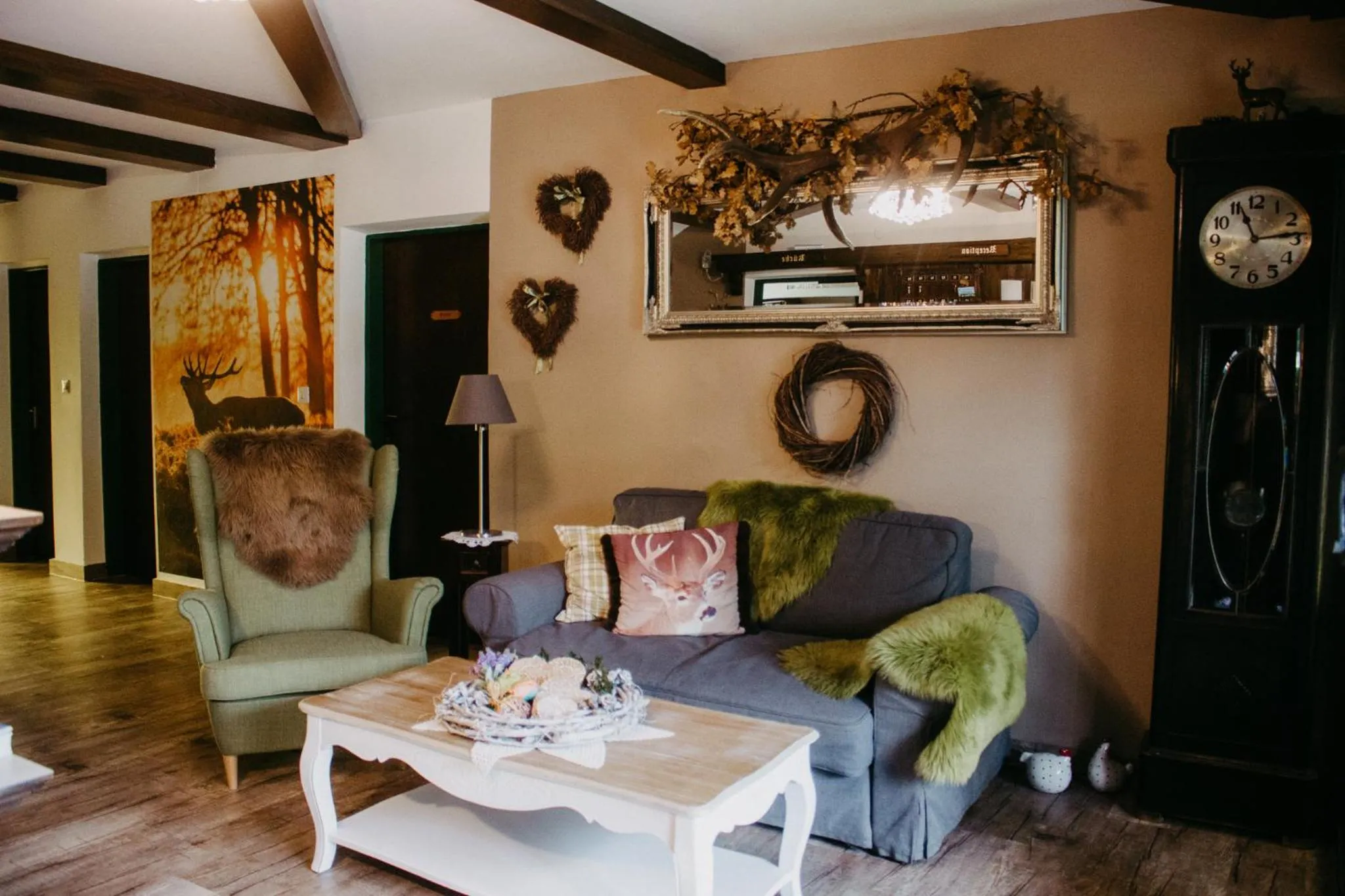 Lobby or reception in Pension Leprich