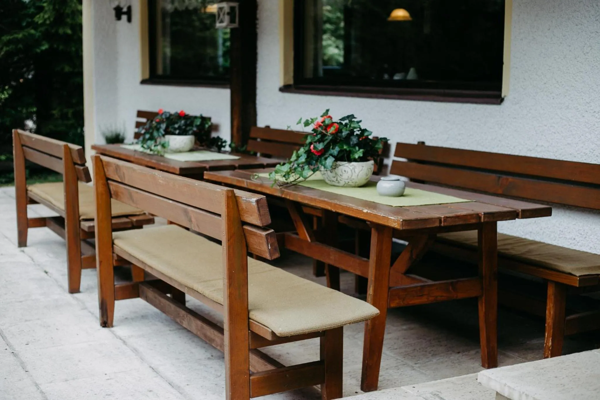 Garden in Pension Leprich