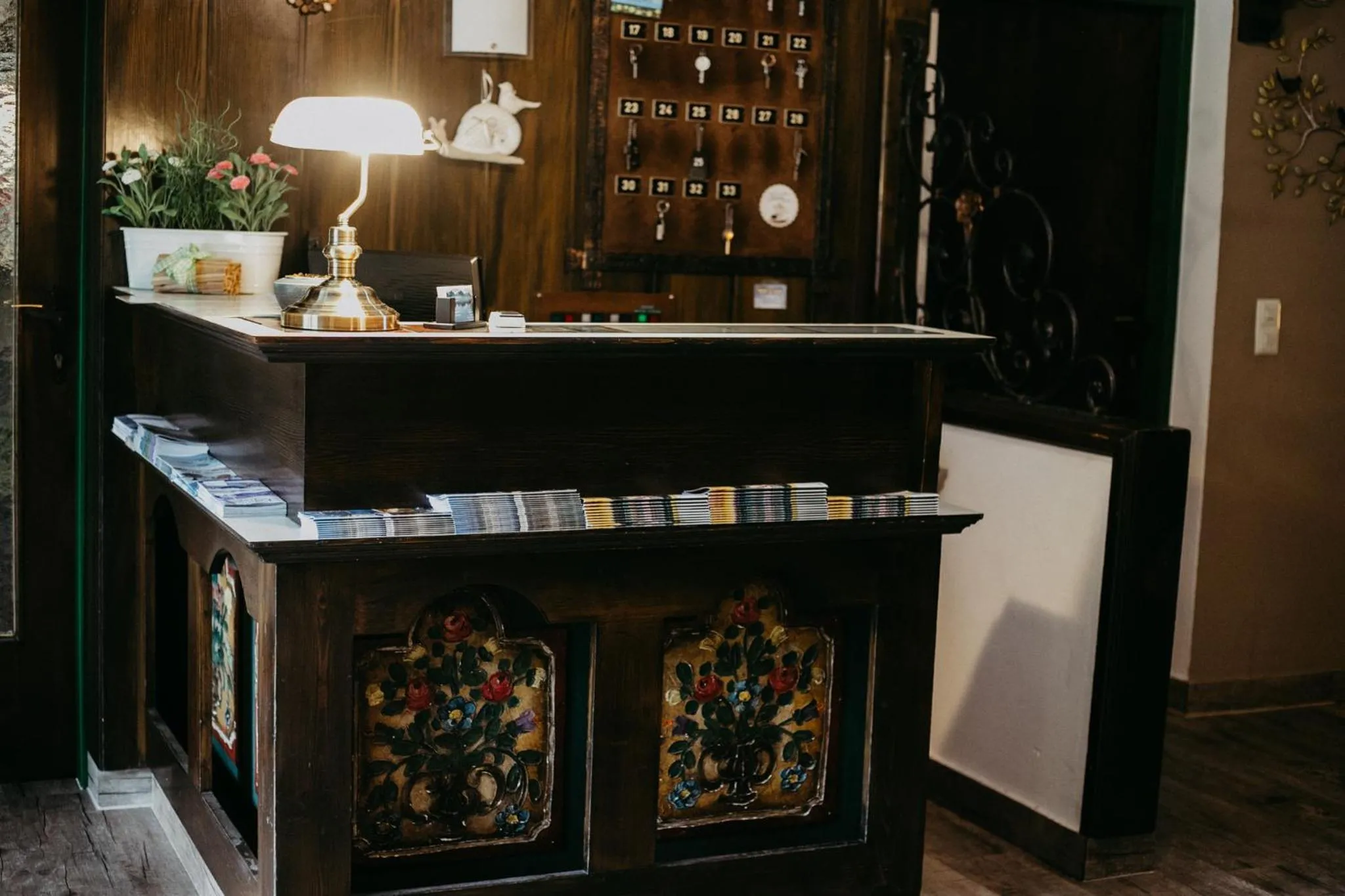 Lobby or reception in Pension Leprich