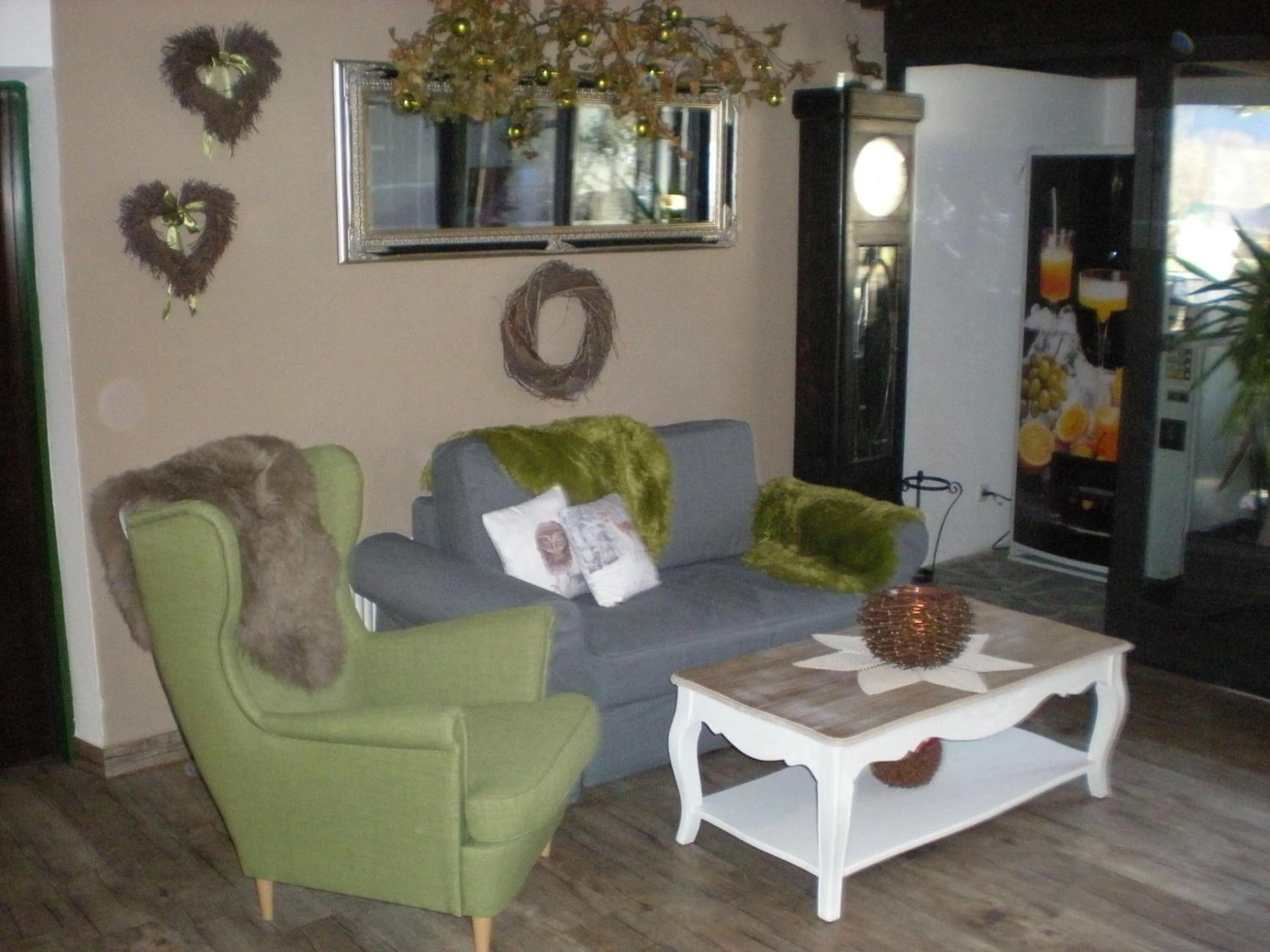 Lobby or reception in Pension Leprich