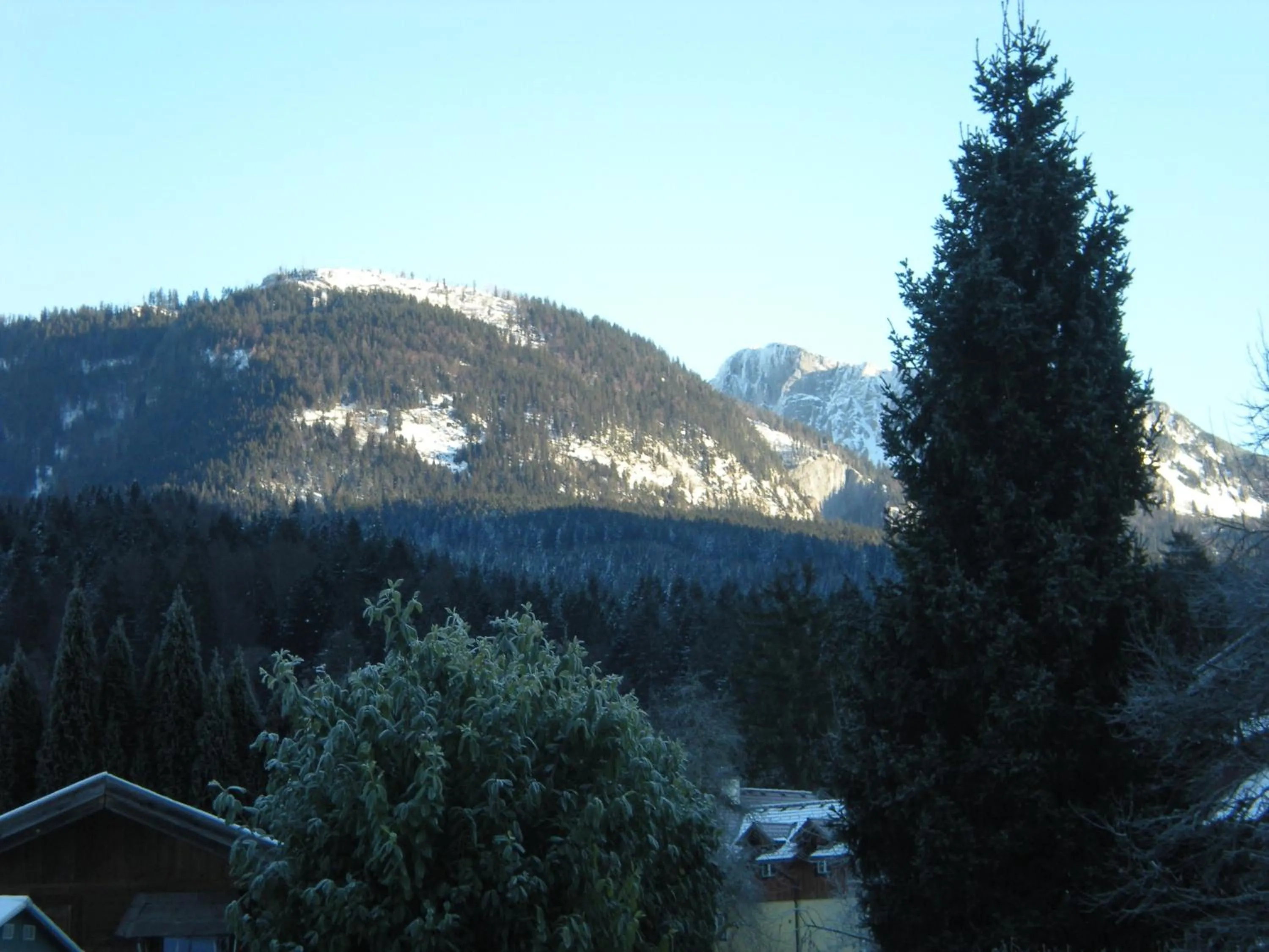 Mountain view in Pension Leprich
