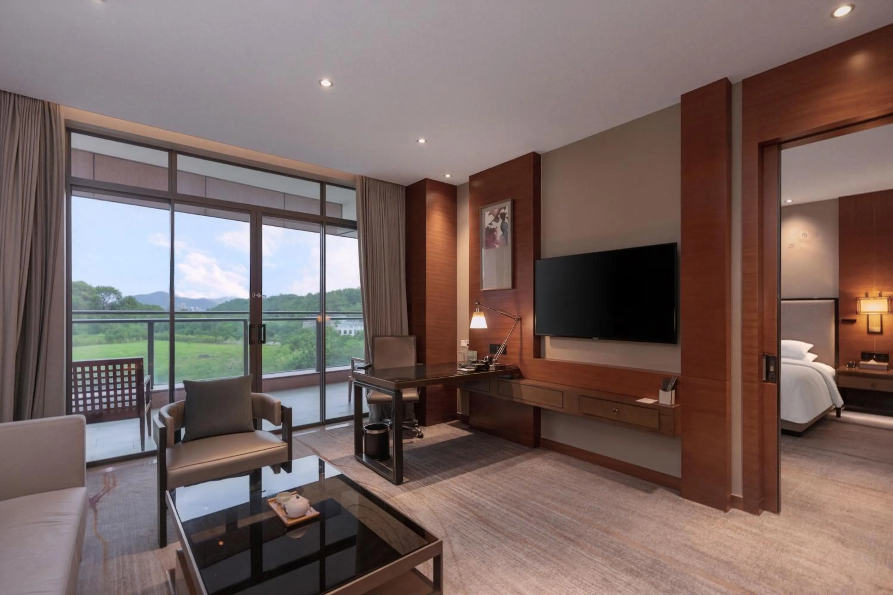 Photo of the whole room in DoubleTree by Hilton Guangzhou Science City-Free Shuttle Bus Service During Canton Fair Period