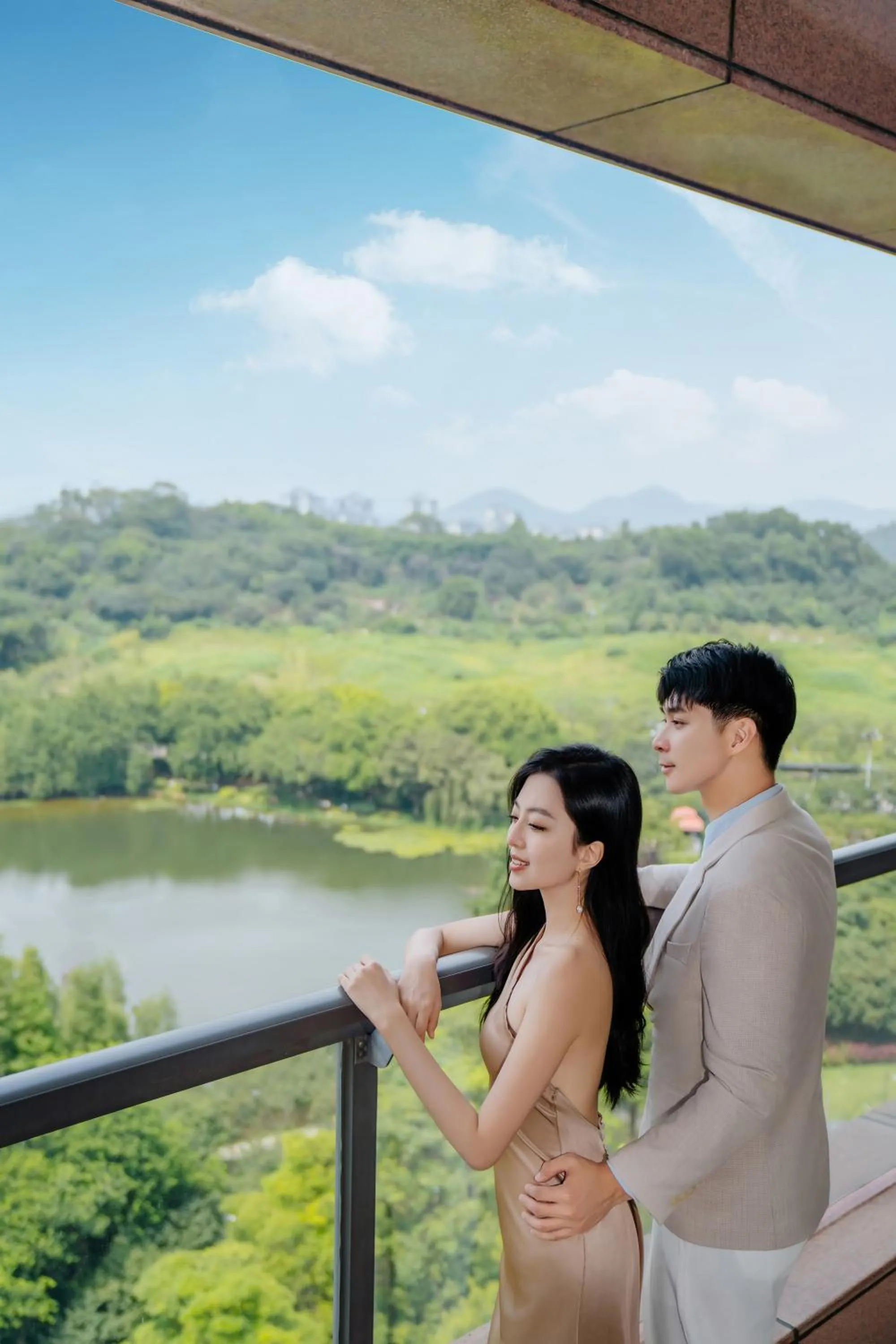 Balcony/Terrace in DoubleTree by Hilton Guangzhou Science City-Free Shuttle Bus Service During Canton Fair Period