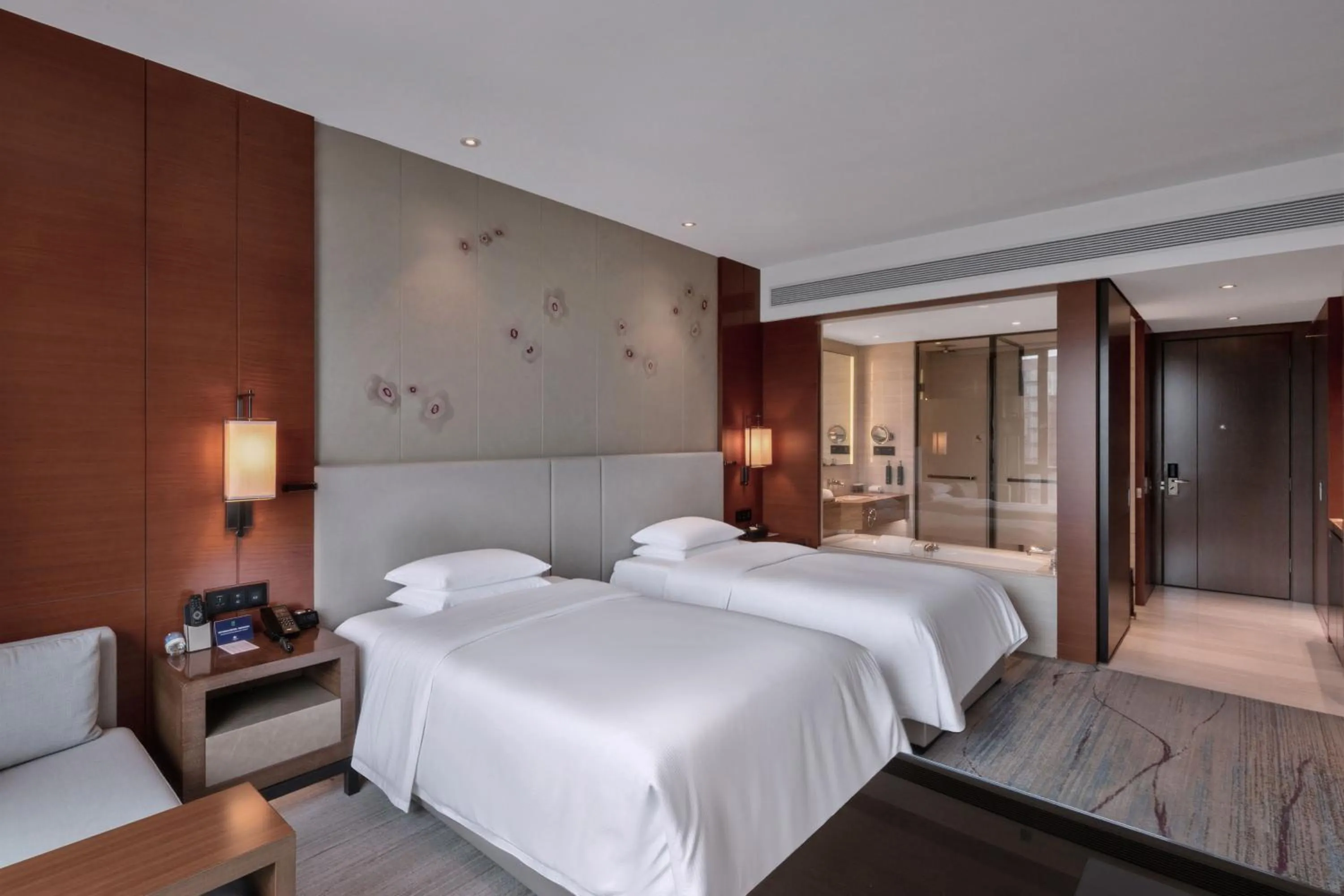 Bedroom, Bed in DoubleTree by Hilton Guangzhou Science City-Free Shuttle Bus Service During Canton Fair Period