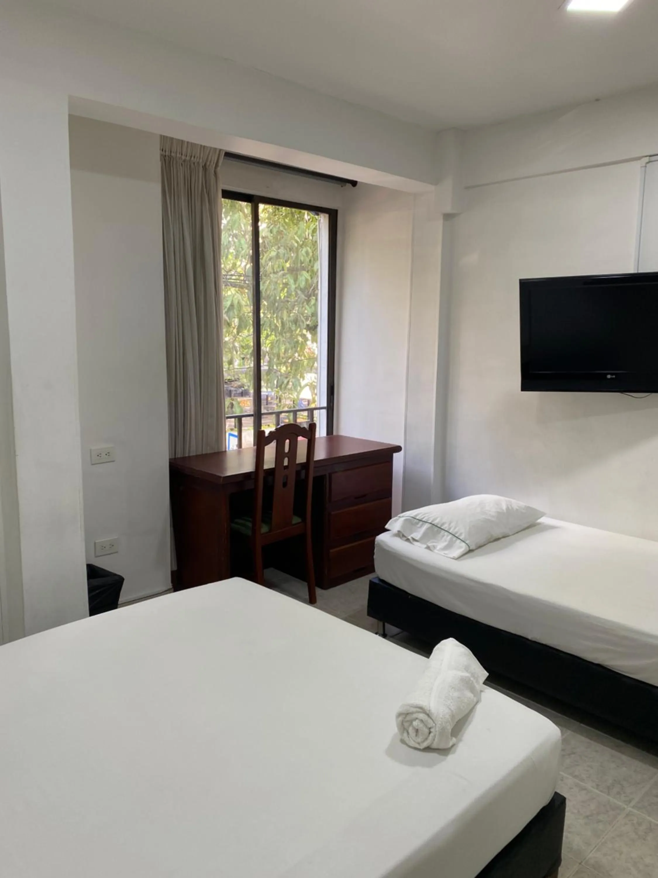 Bed in Hotel Laureles 70