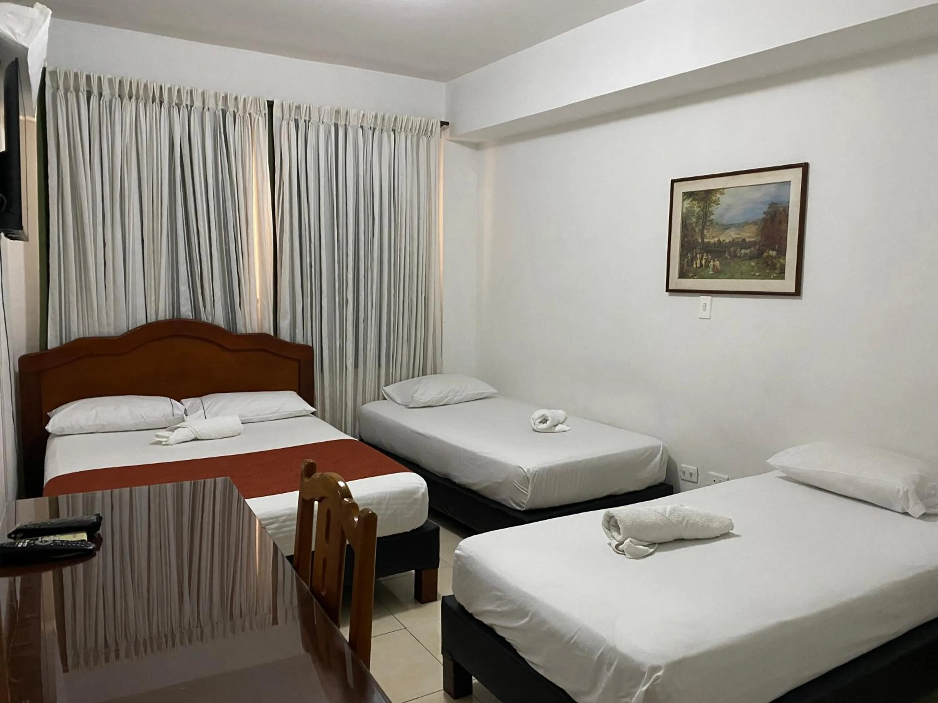 Bed in Hotel Laureles 70