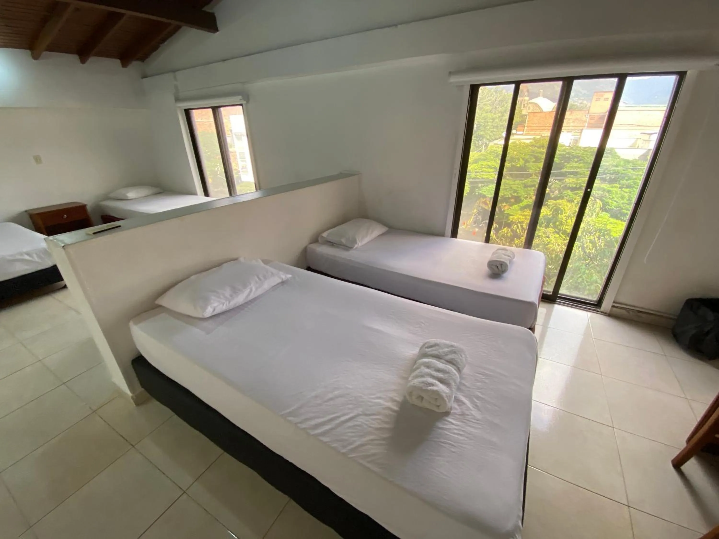 Photo of the whole room, Bed in Hotel Laureles 70