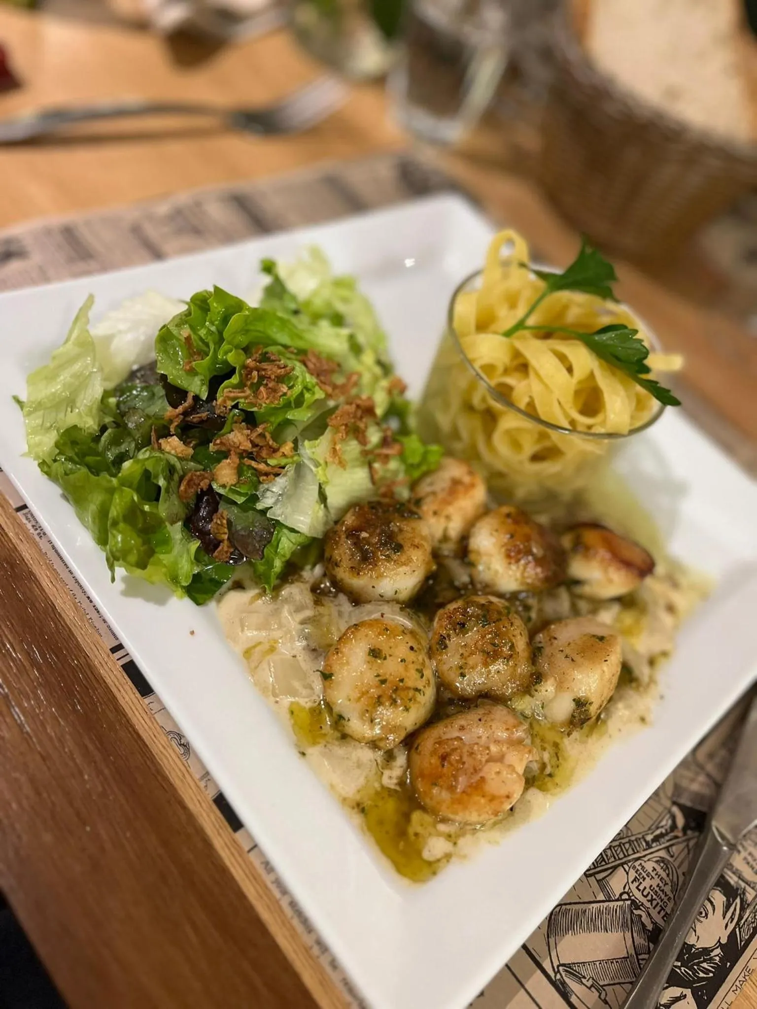 Lunch in Restaurant Hôtel du Vercors