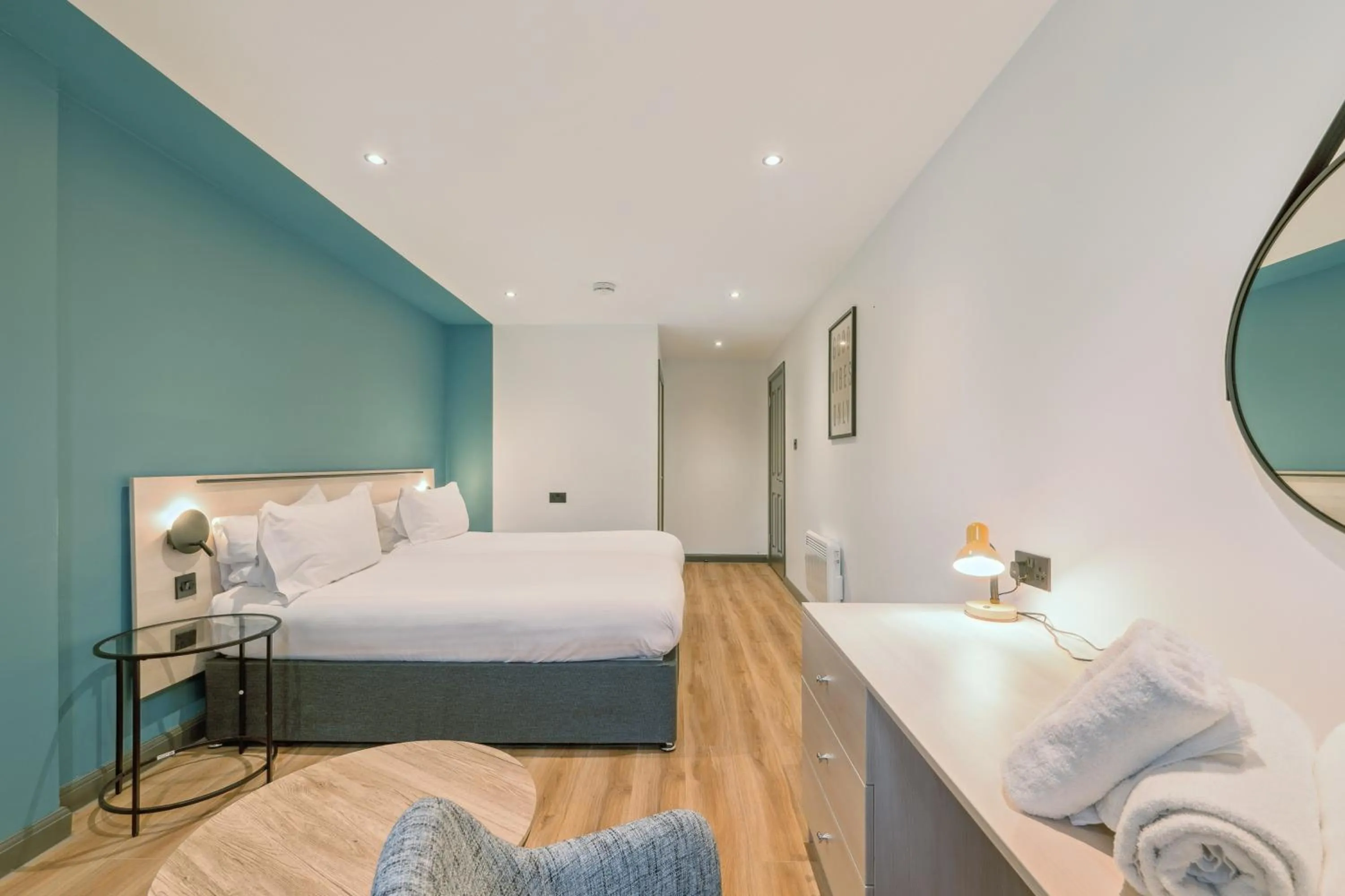 Bed in Holyrood Aparthotel