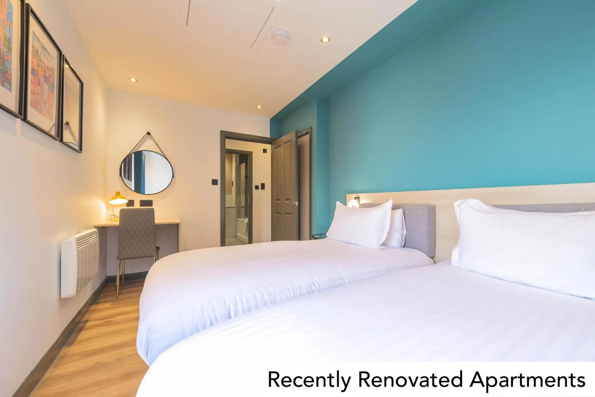 Bed in Holyrood Aparthotel