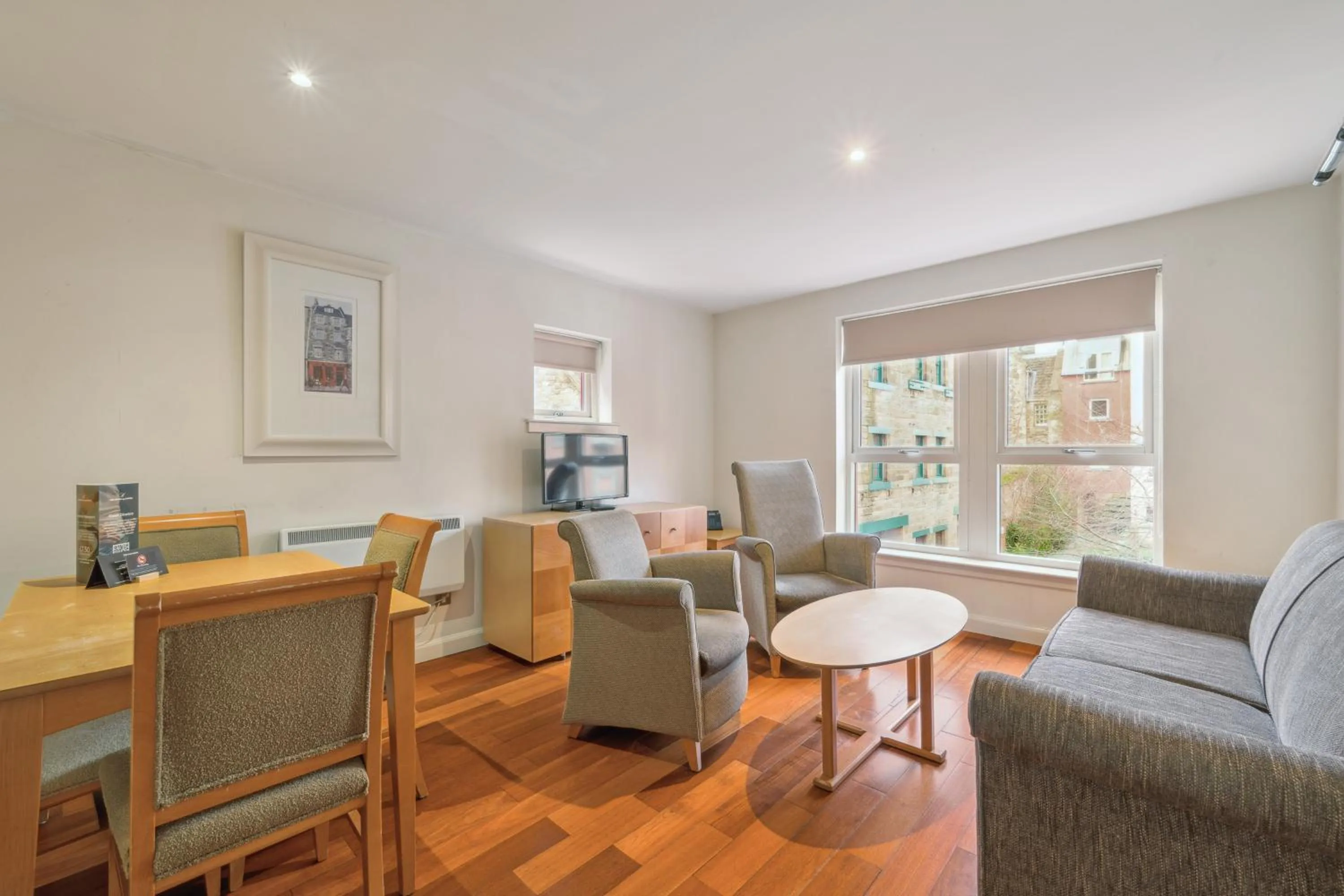 Living room in Holyrood Aparthotel