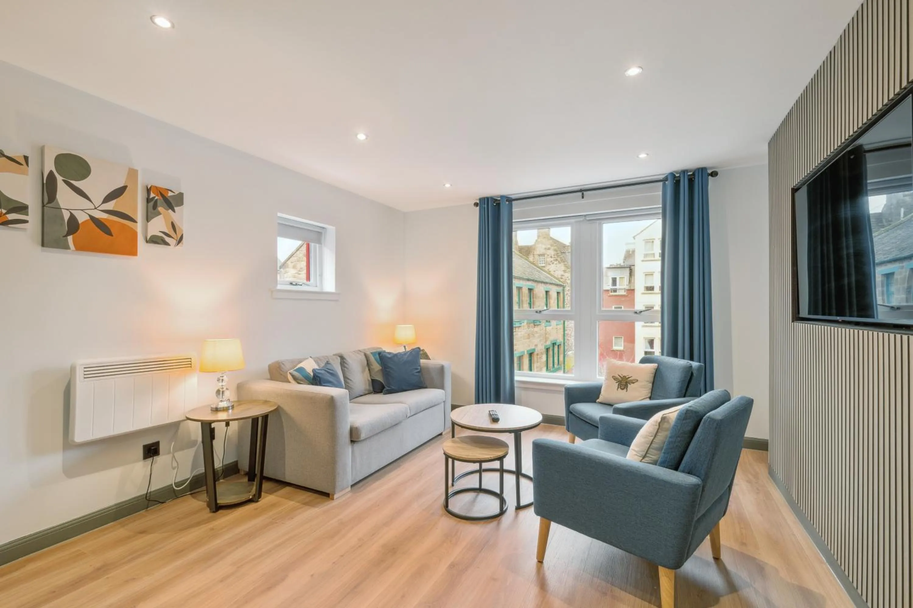Living room in Holyrood Aparthotel