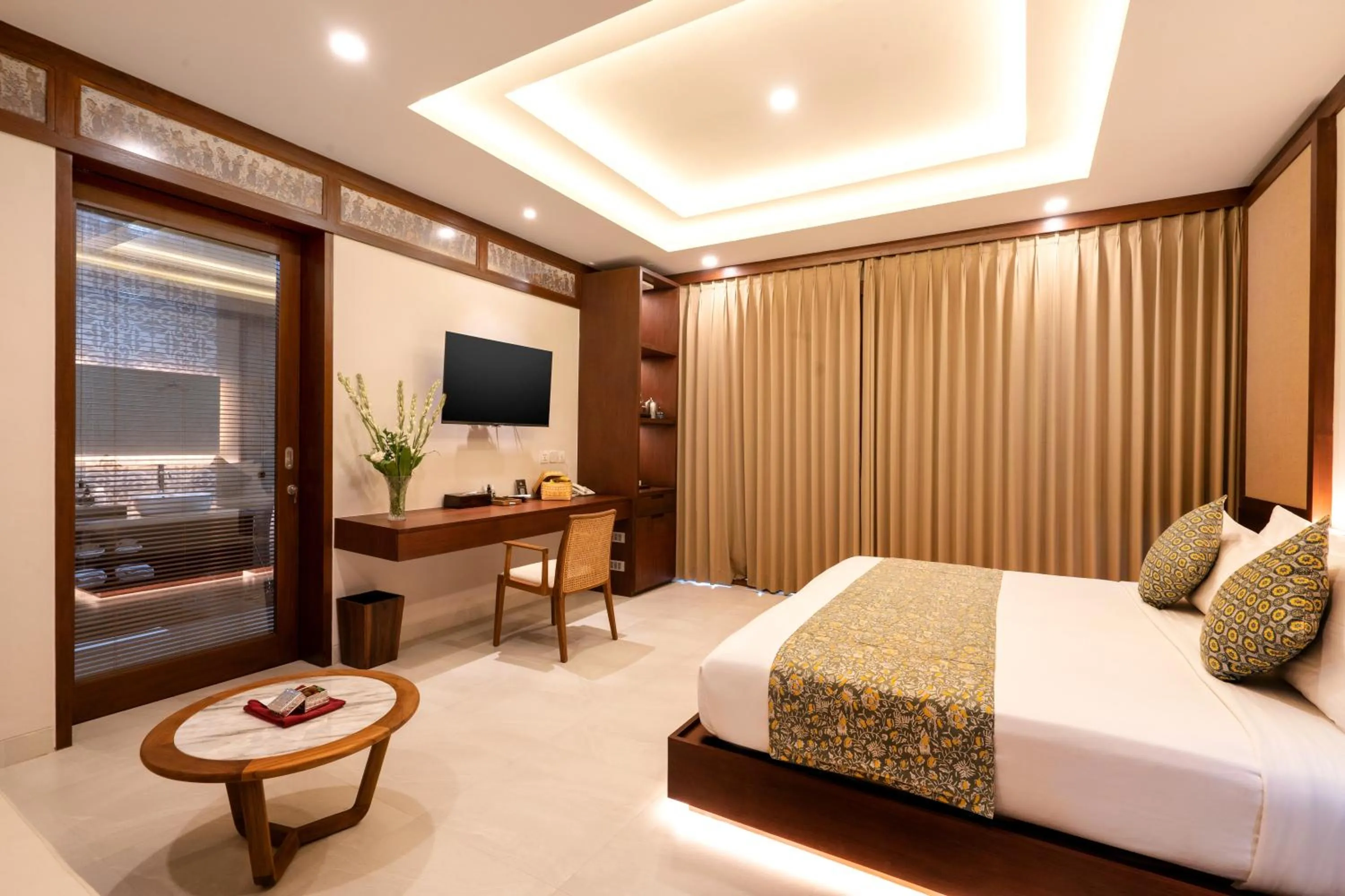 Bedroom, Bed in Svarga Bebek Villas