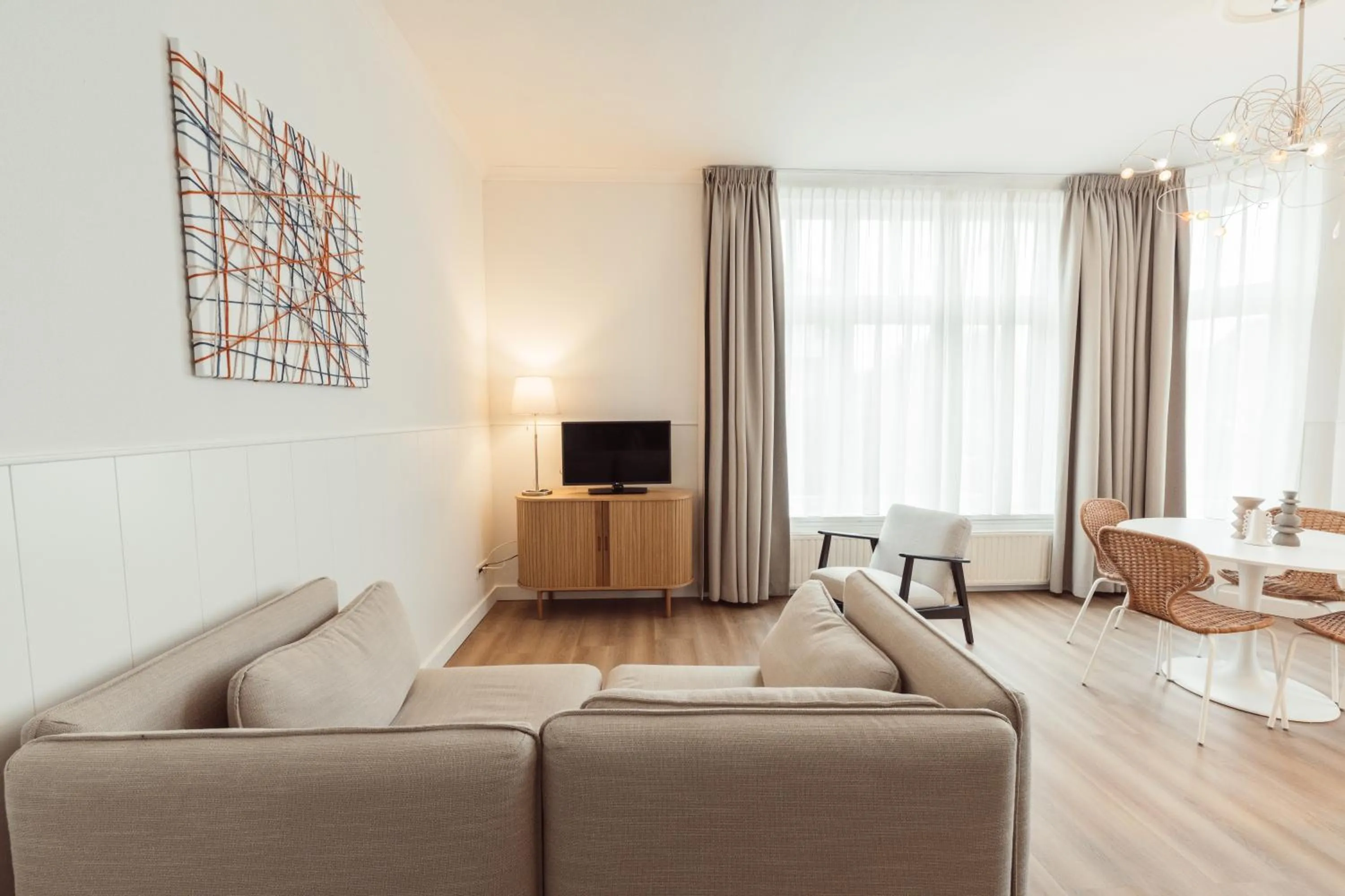 Seating area in Strandhotel Domburg - Next Door